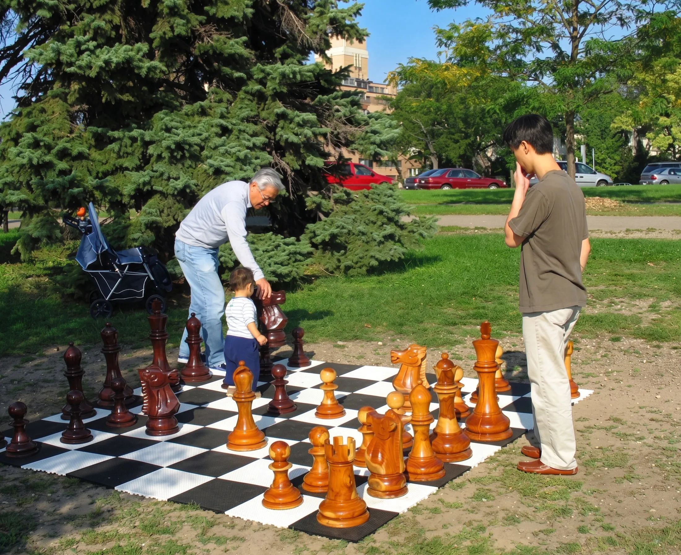 Modern Giant Chess Lifestyle #1
