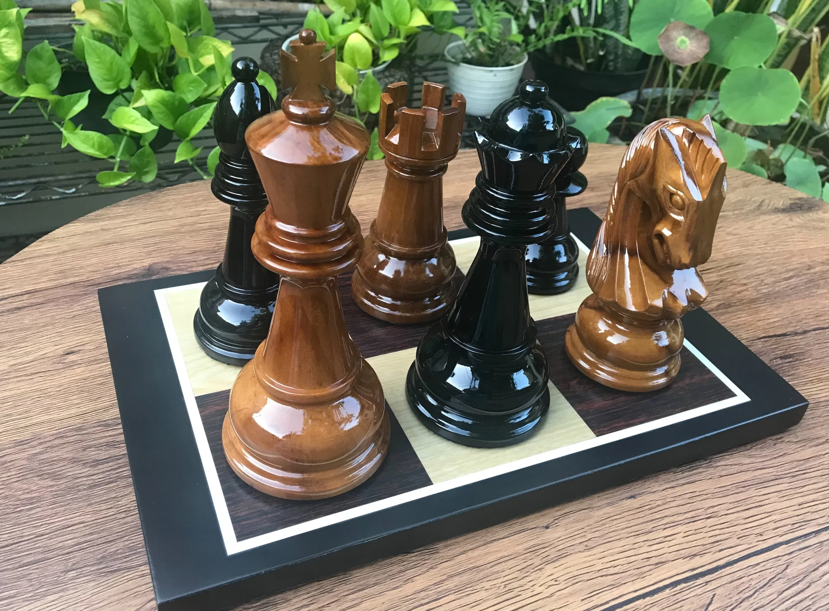 Handcrafted Giant Chess Display #2