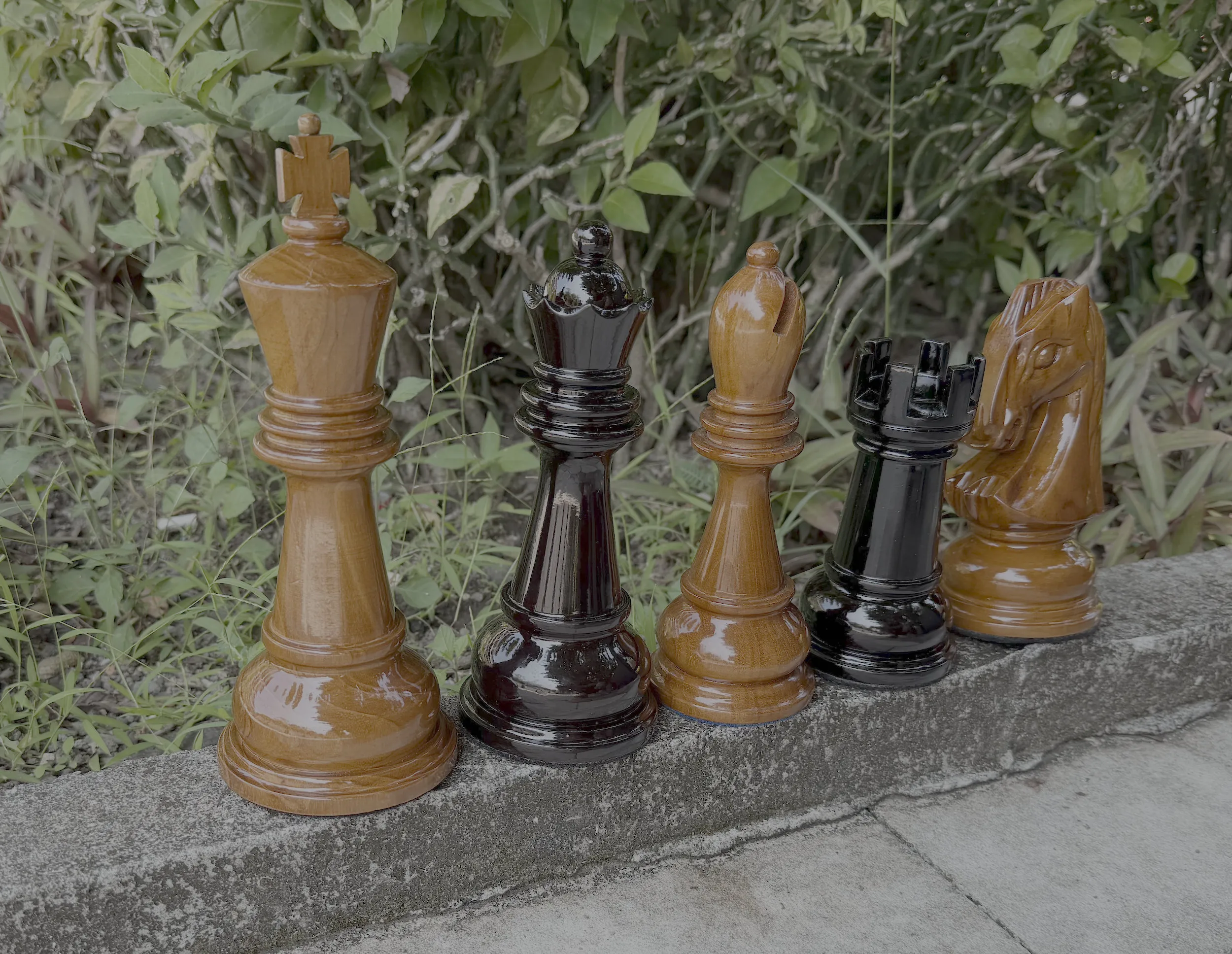 Handcrafted Giant Chess Display #6