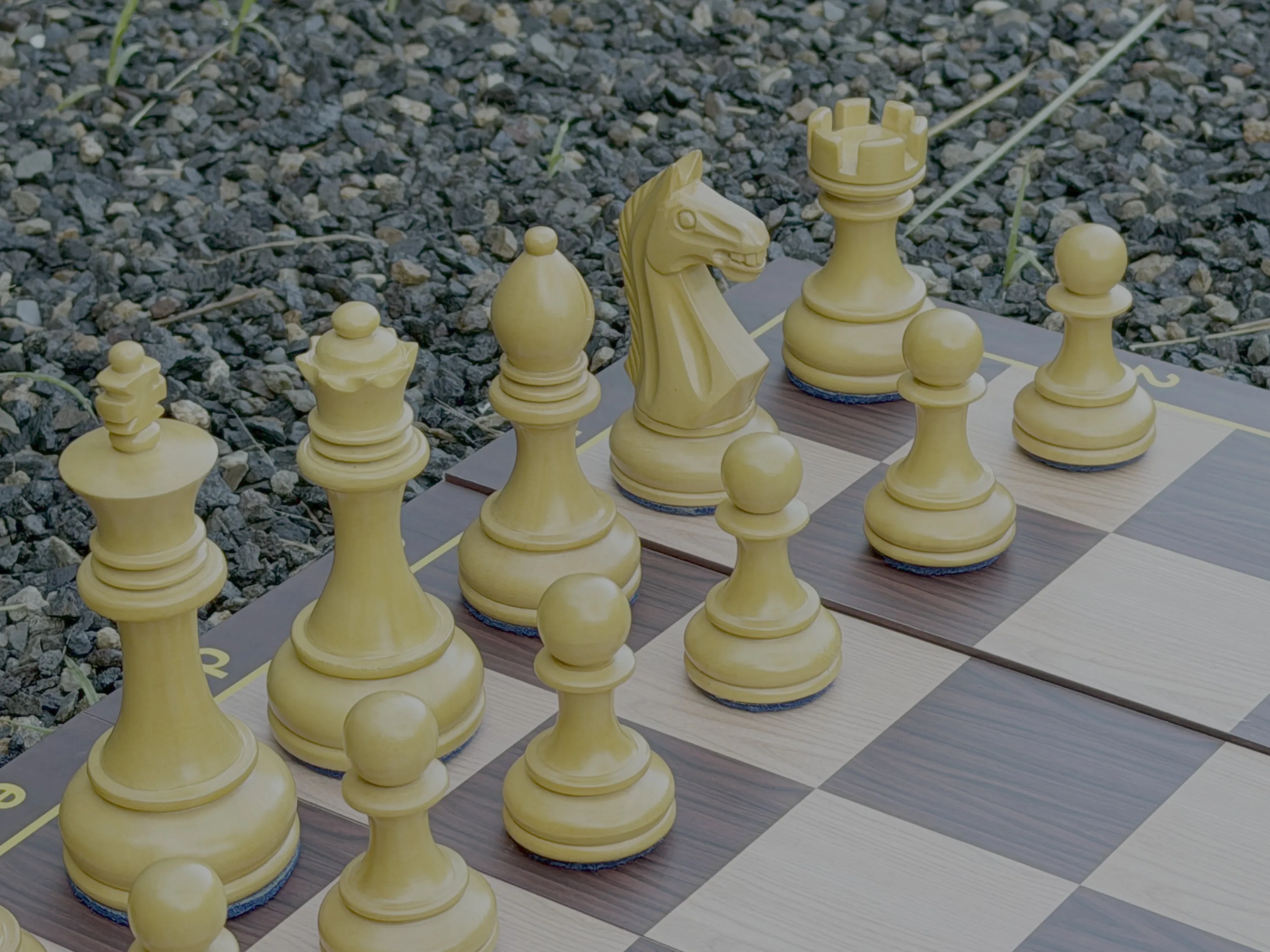 Handcrafted Giant Chess Display #8