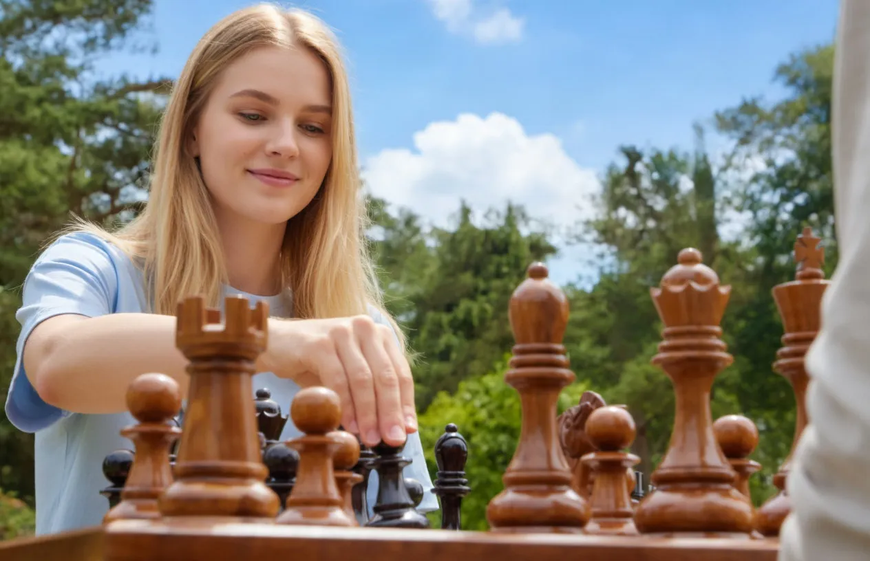 Luxury Outdoor Giant Chess Collection #20