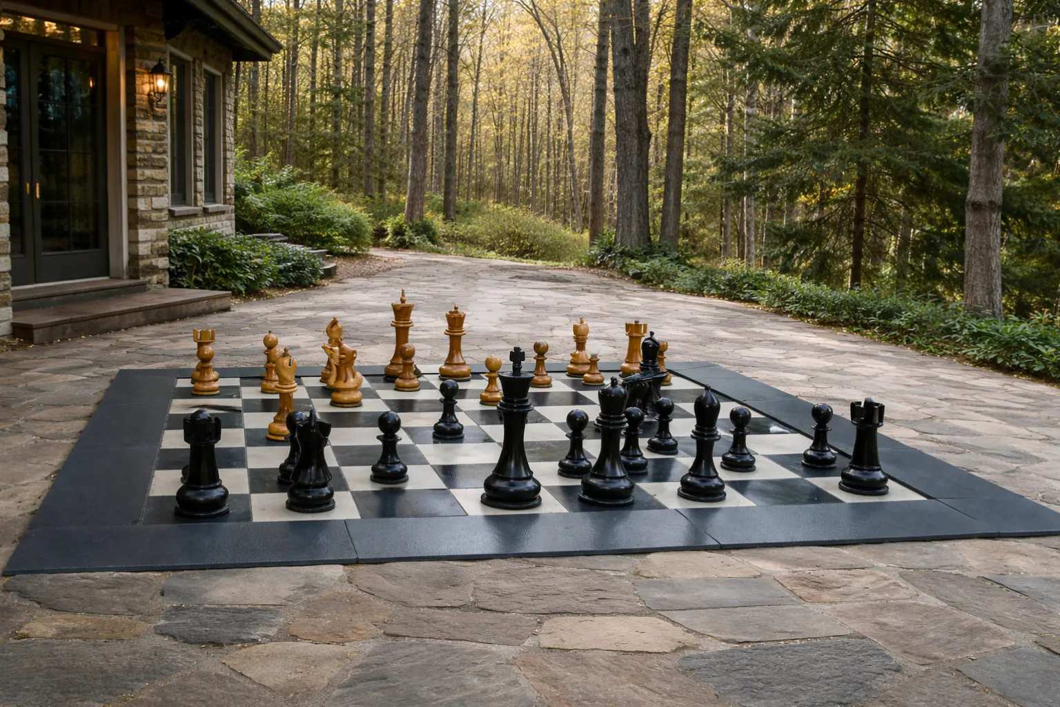 Handcrafted Giant Chess Display #33