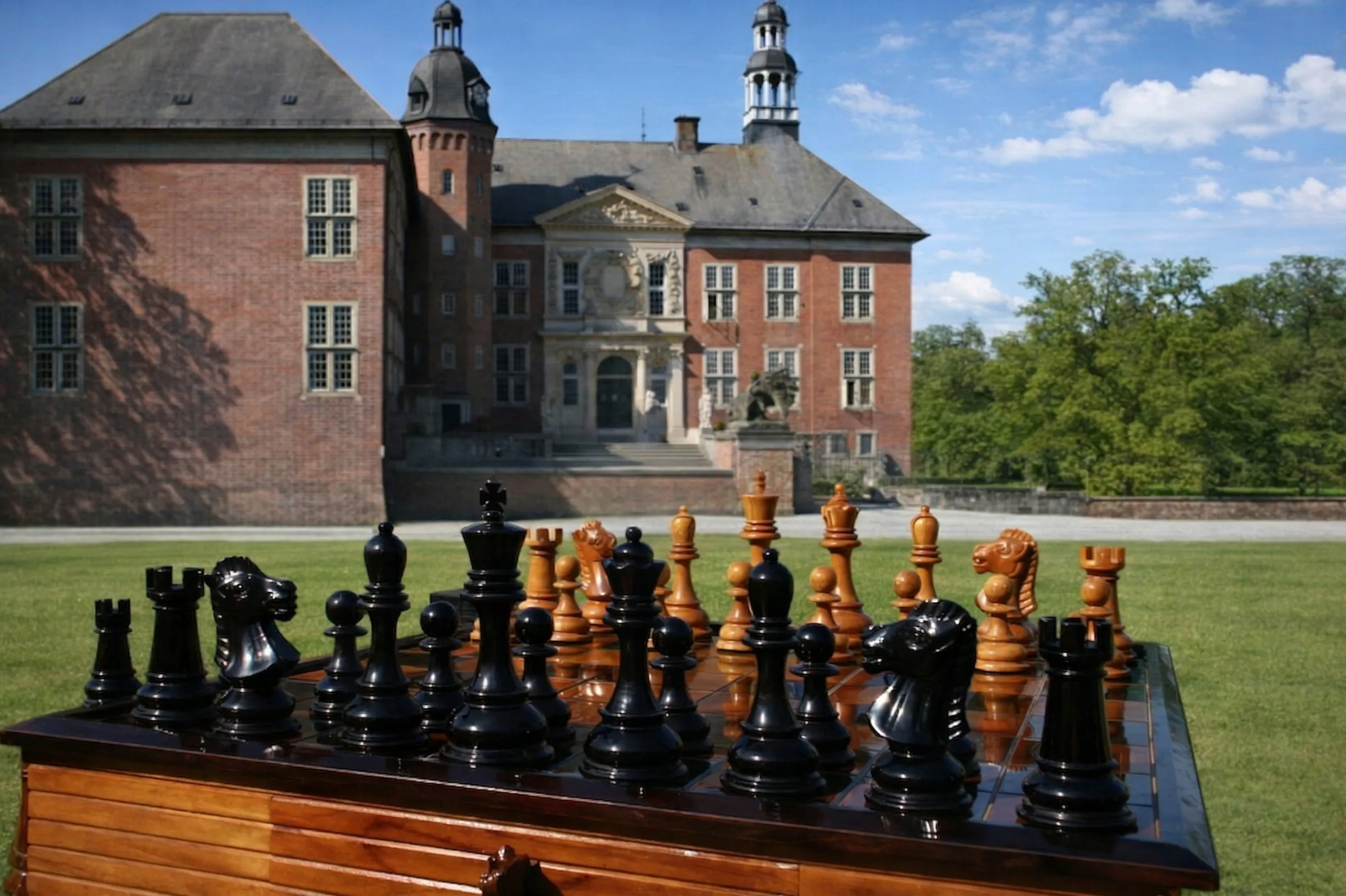 Handcrafted Giant Chess Display #39