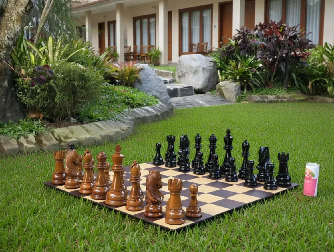 Elegant Garden Chess Experience #52