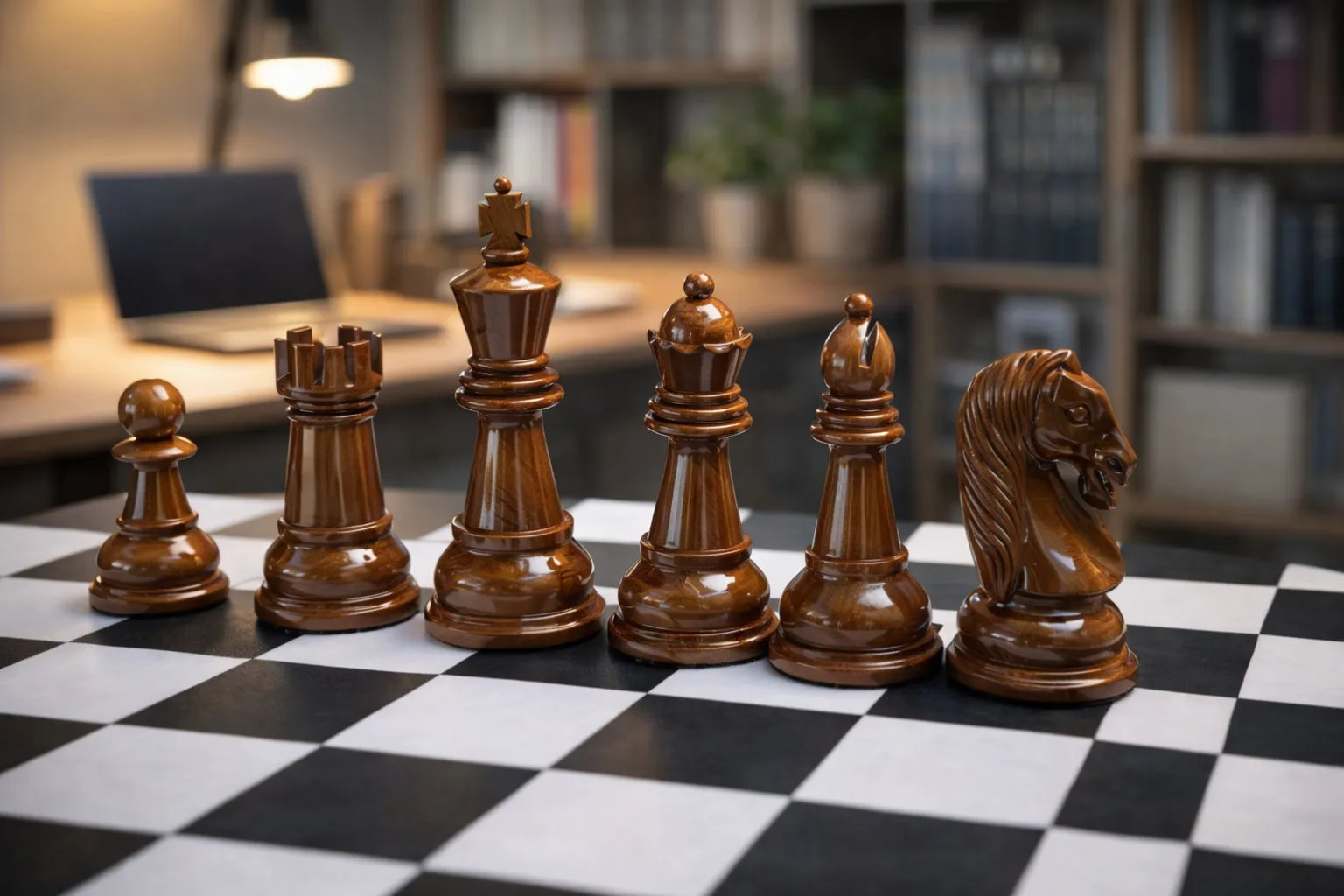 Decorative Giant Chess Installation #53