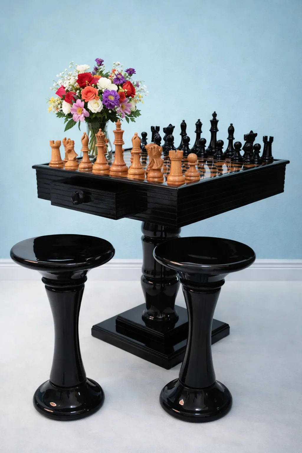 Premium Teak Giant Chess Set #56