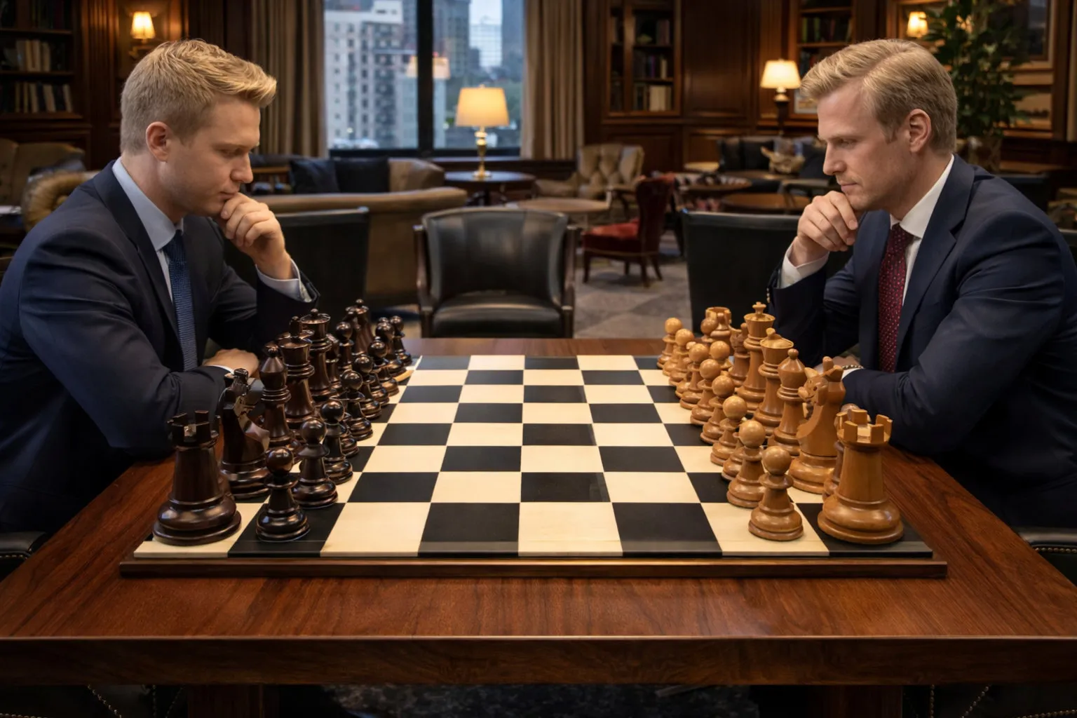Handcrafted Giant Chess Display #59