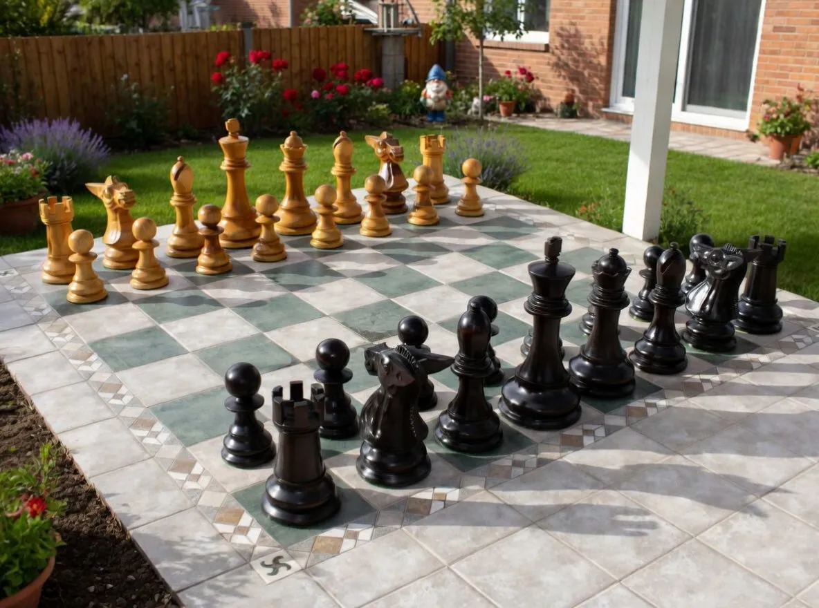 Modern Giant Chess Lifestyle #64