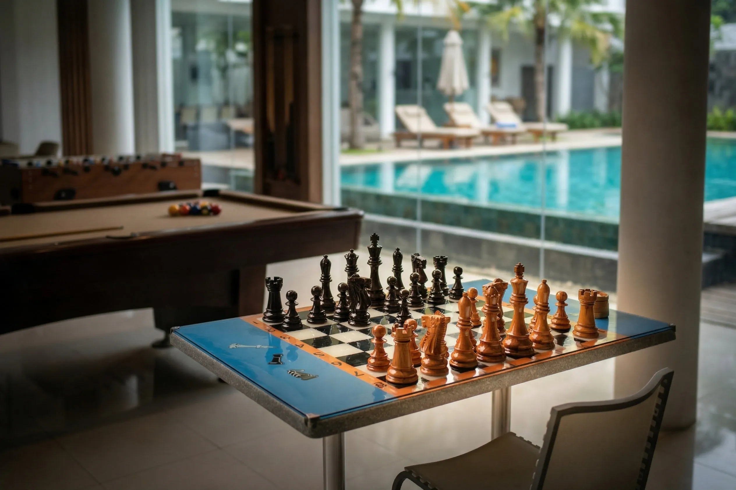 Decorative Giant Chess Installation #71