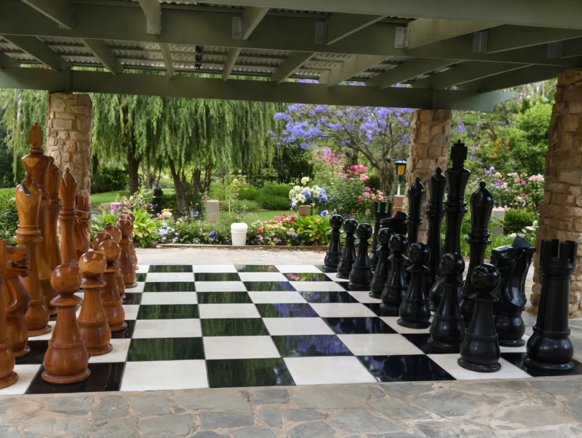 Handcrafted Giant Chess Display #75