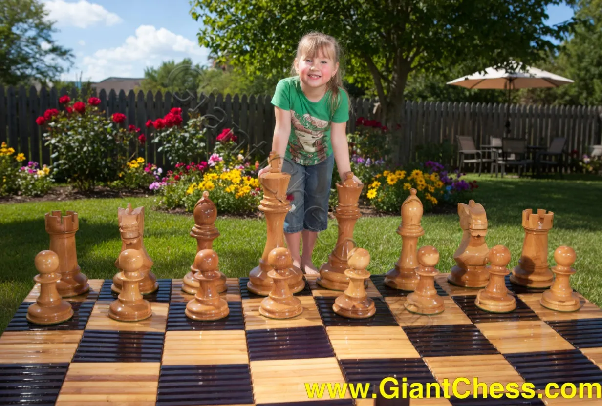 Elegant Garden Chess Experience #81