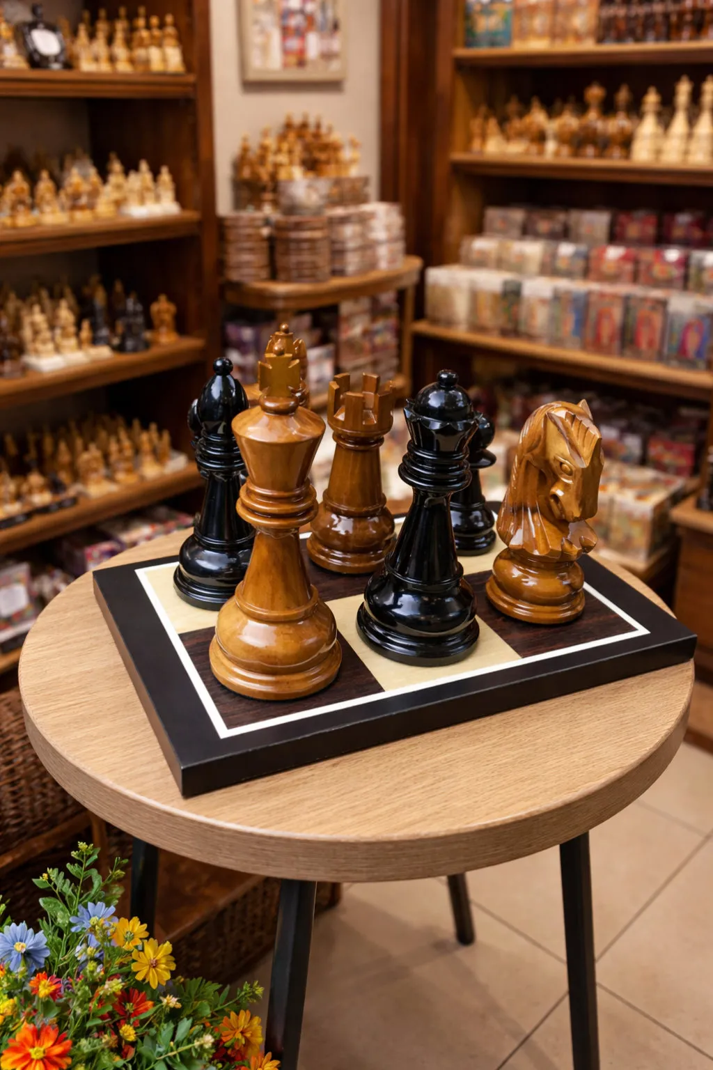 Premium Teak Giant Chess Set #84