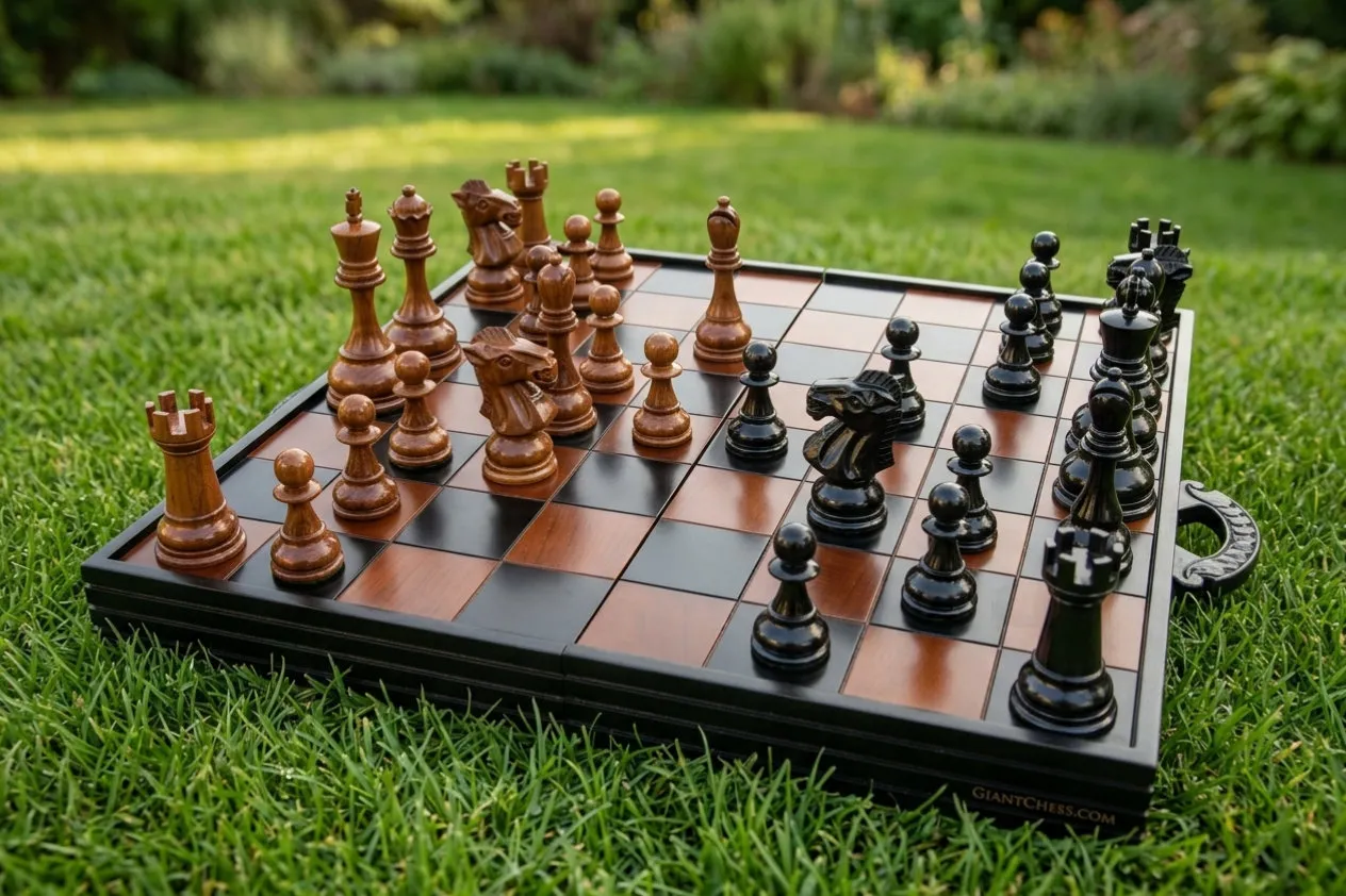 Decorative Giant Chess Installation #90