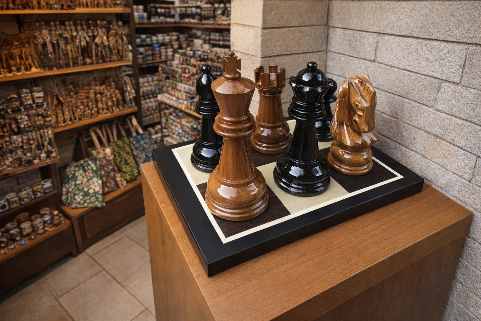 Decorative Giant Chess Installation #103
