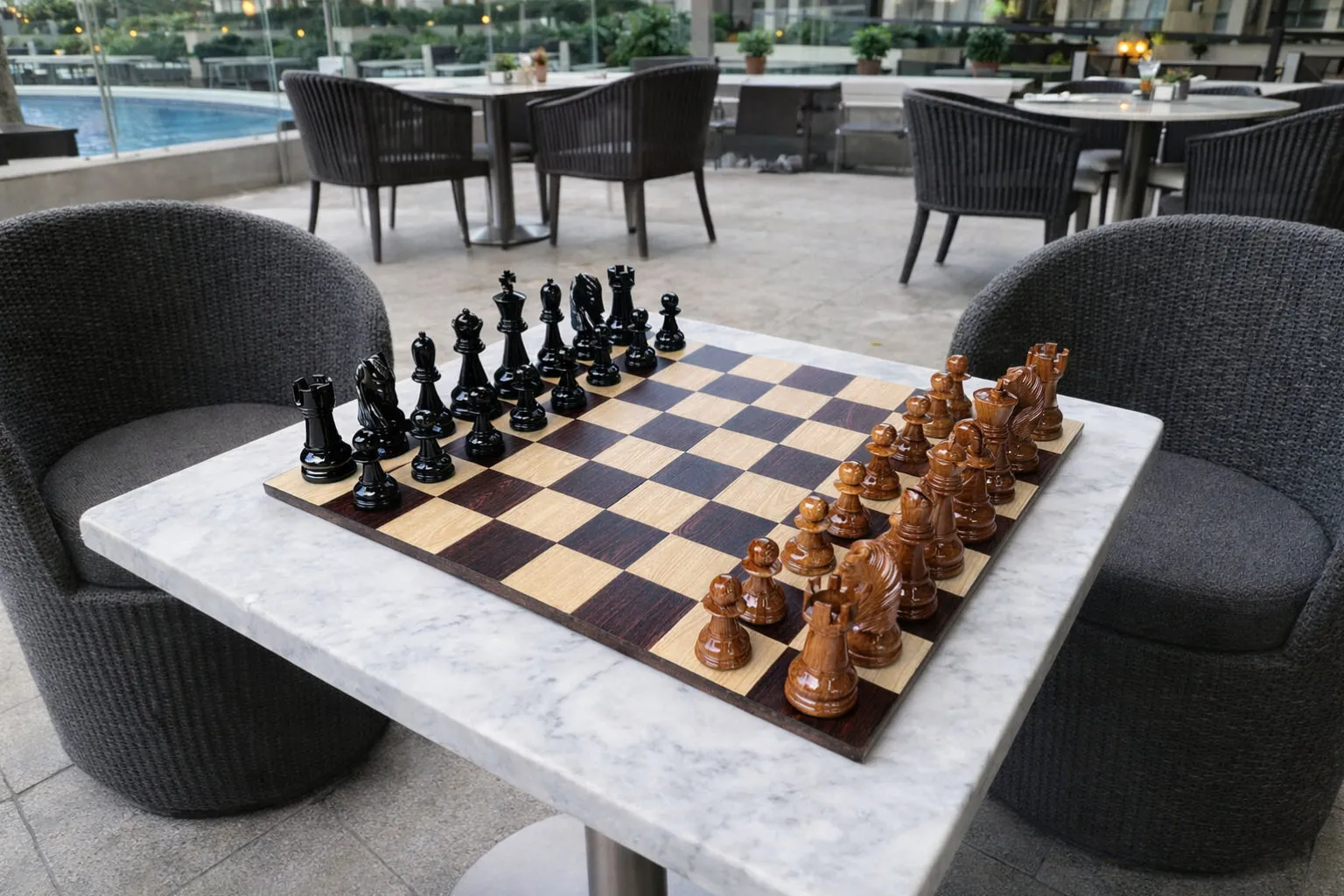 Luxury Outdoor Giant Chess Collection #104