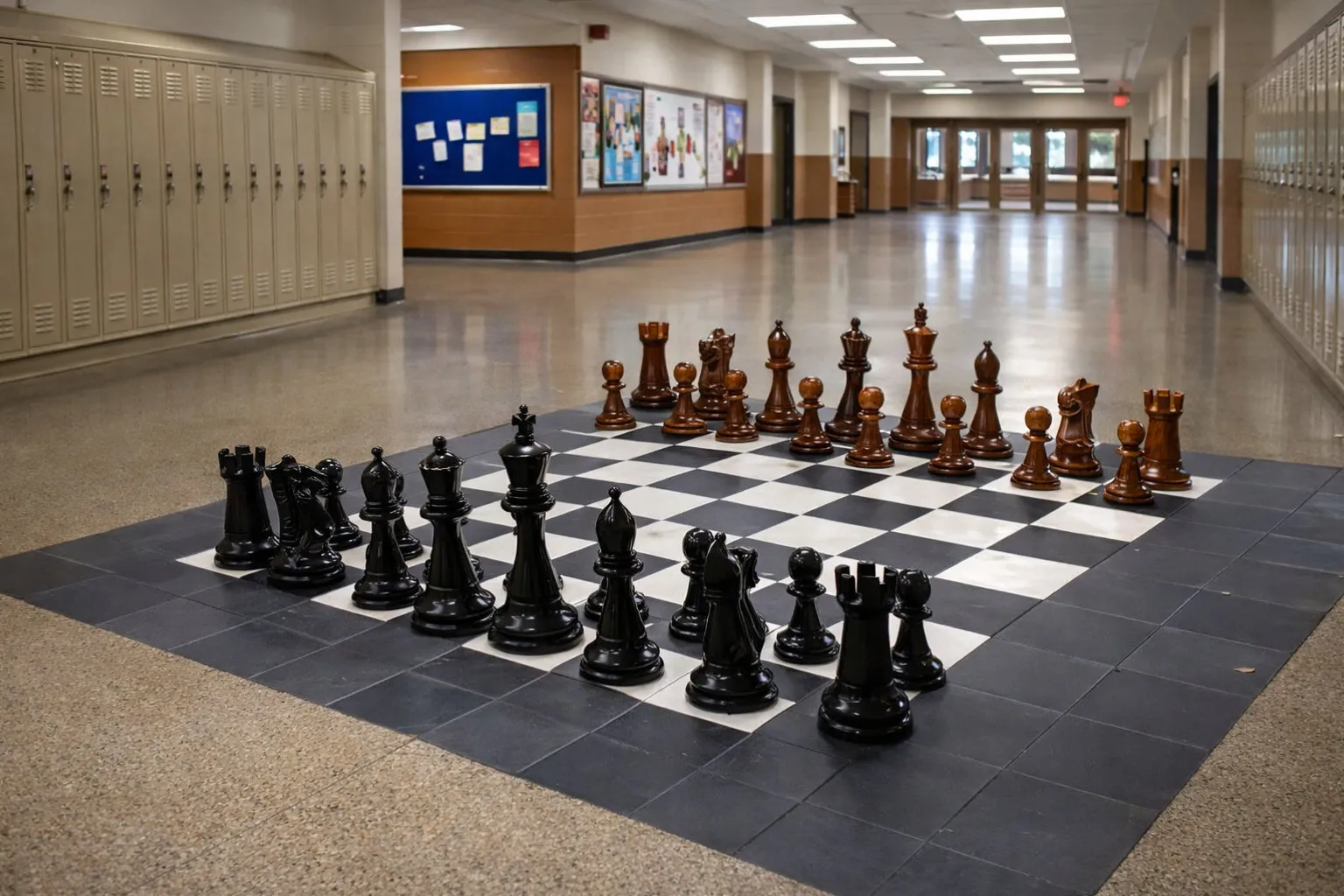 Decorative Giant Chess Installation #110