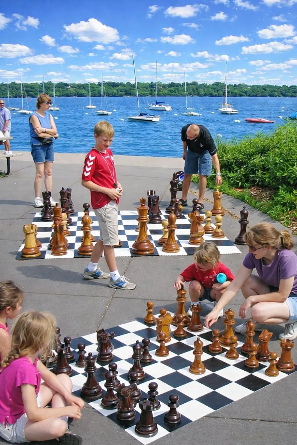 Luxury Outdoor Giant Chess Collection #126