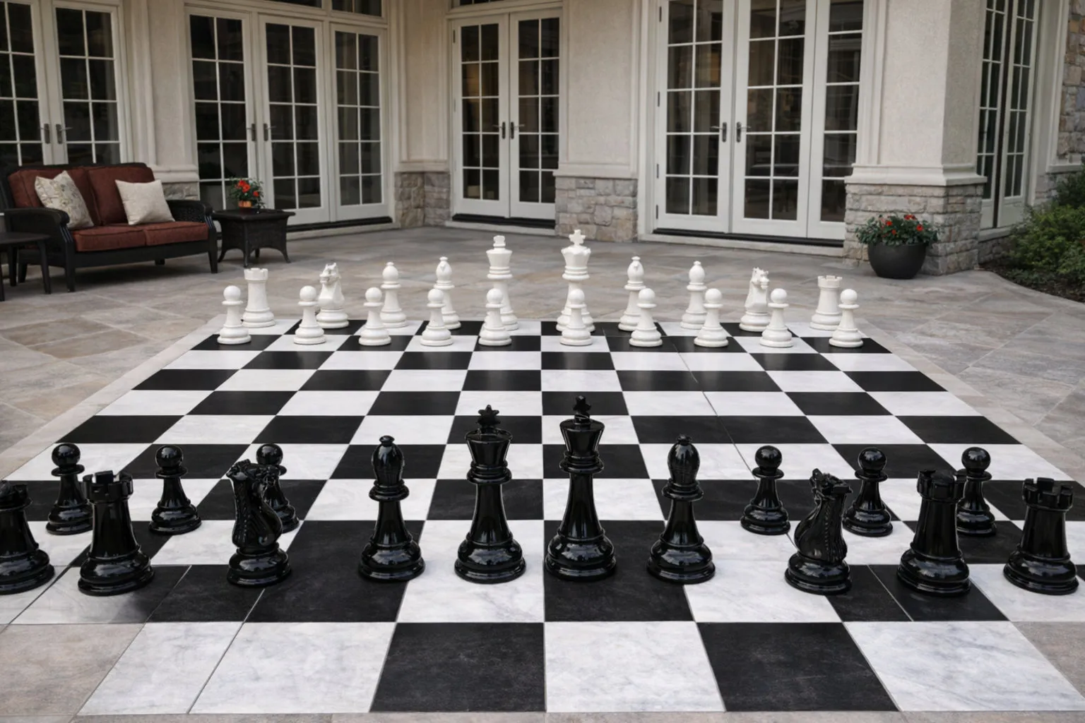 Modern Giant Chess Lifestyle #129