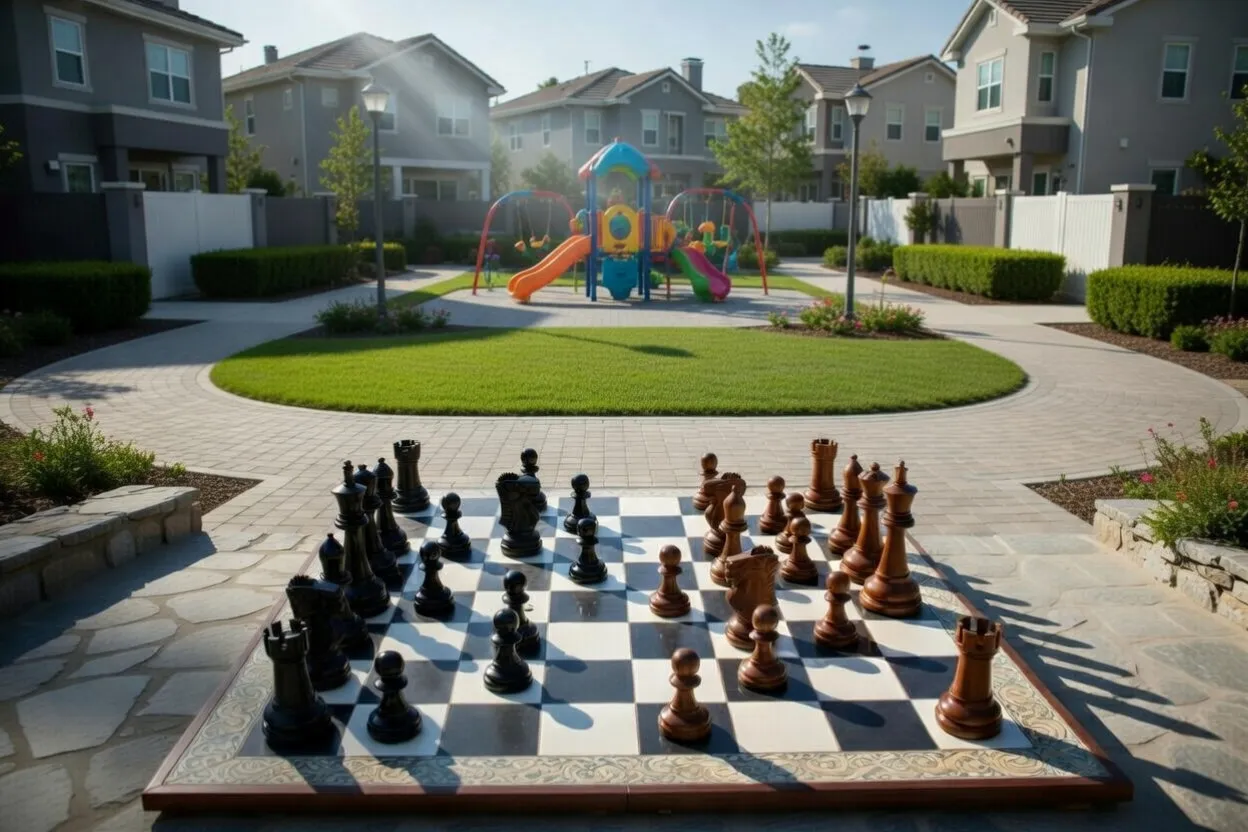 Luxury Outdoor Giant Chess Collection #141