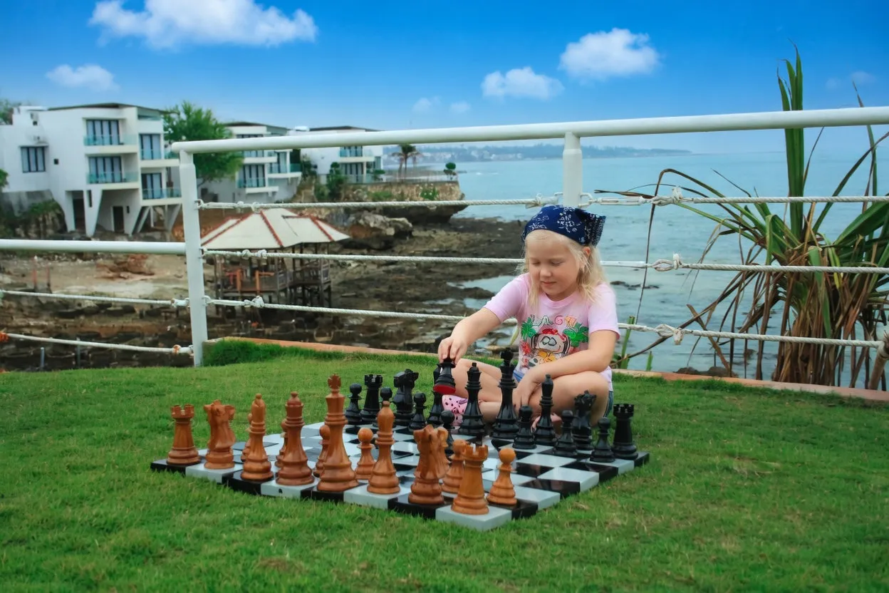 Decorative Giant Chess Installation #143