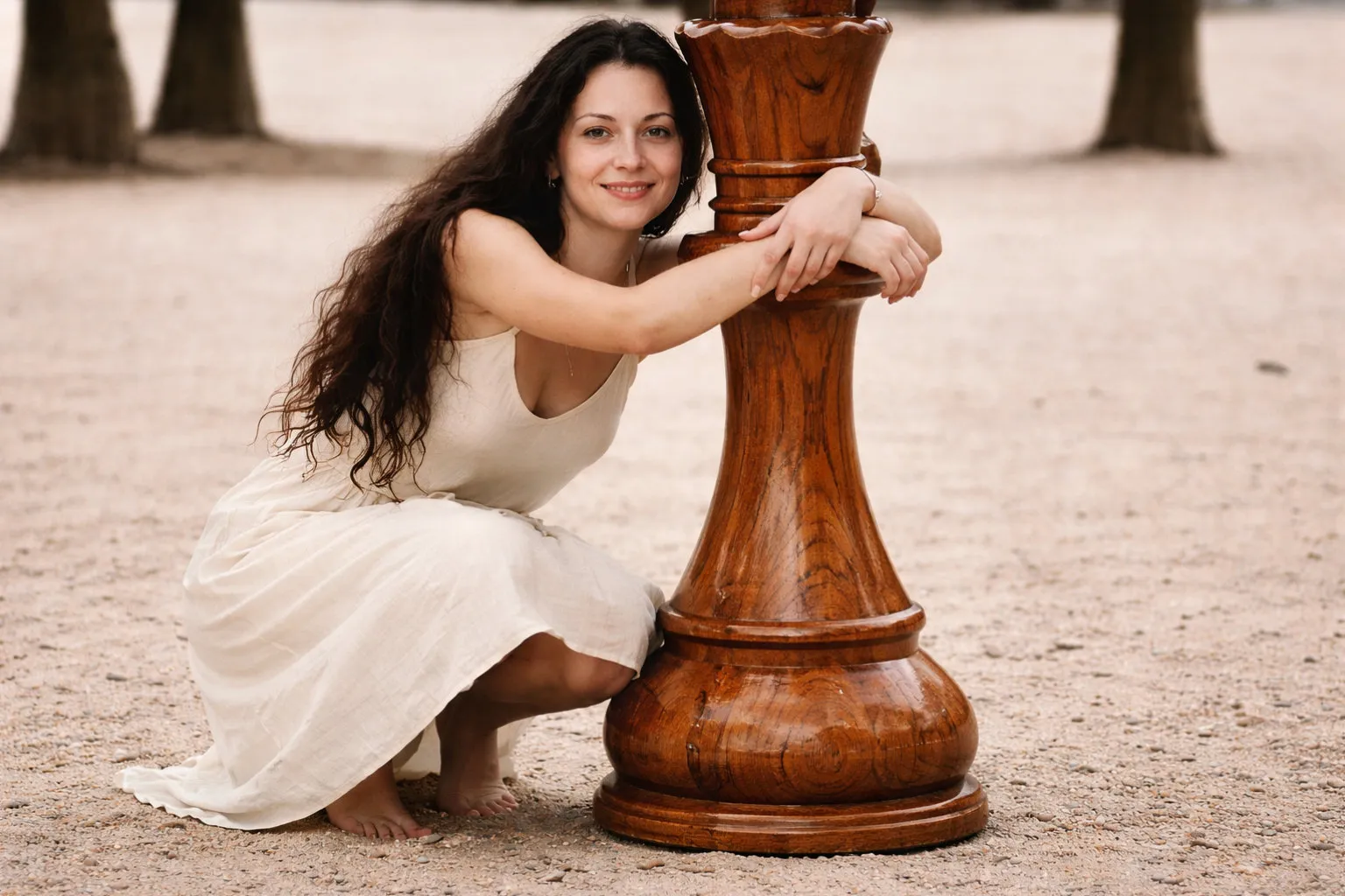 Handcrafted Giant Chess Display #145
