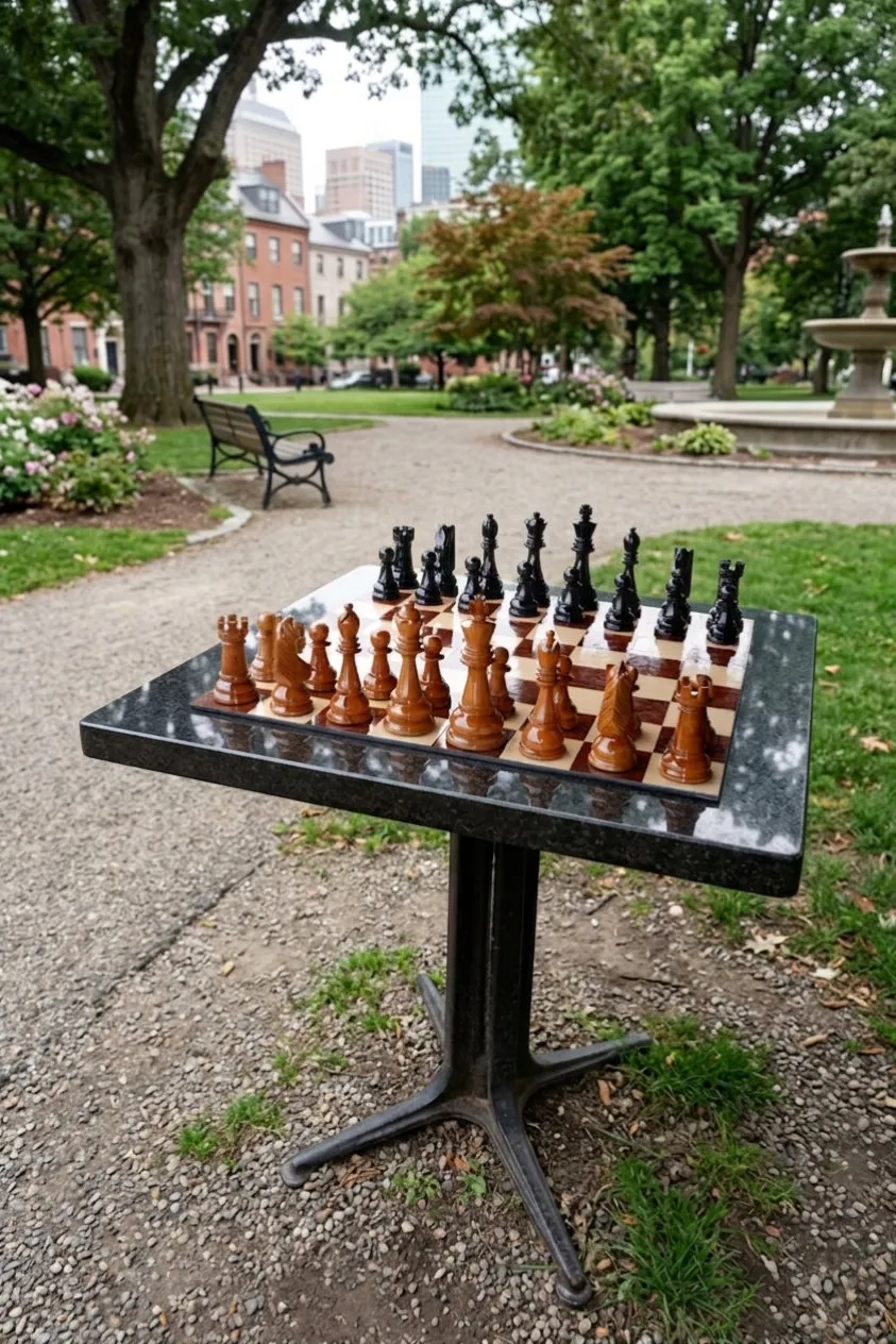Luxury Outdoor Giant Chess Collection #150