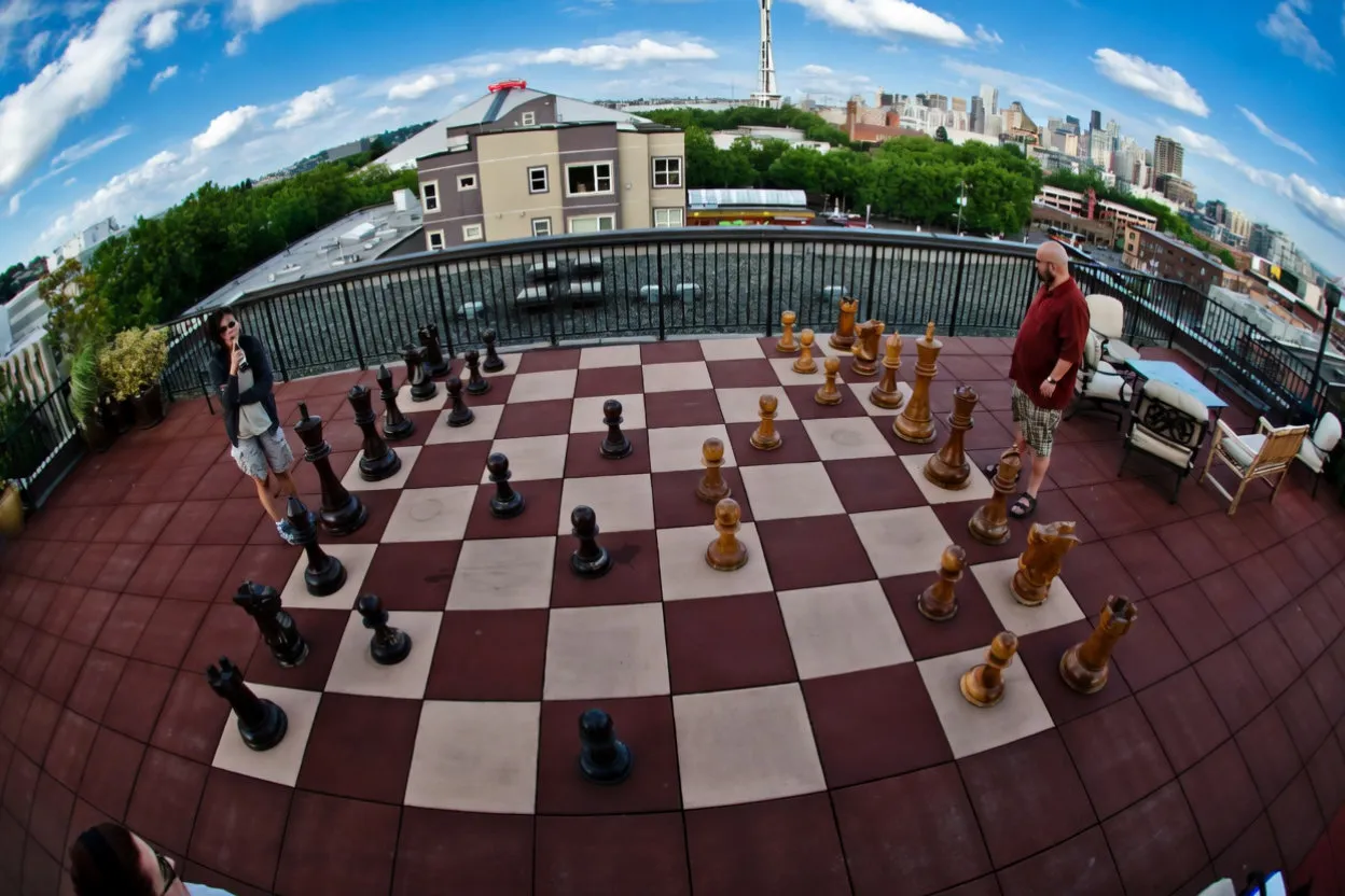 Luxury Outdoor Giant Chess Collection #170
