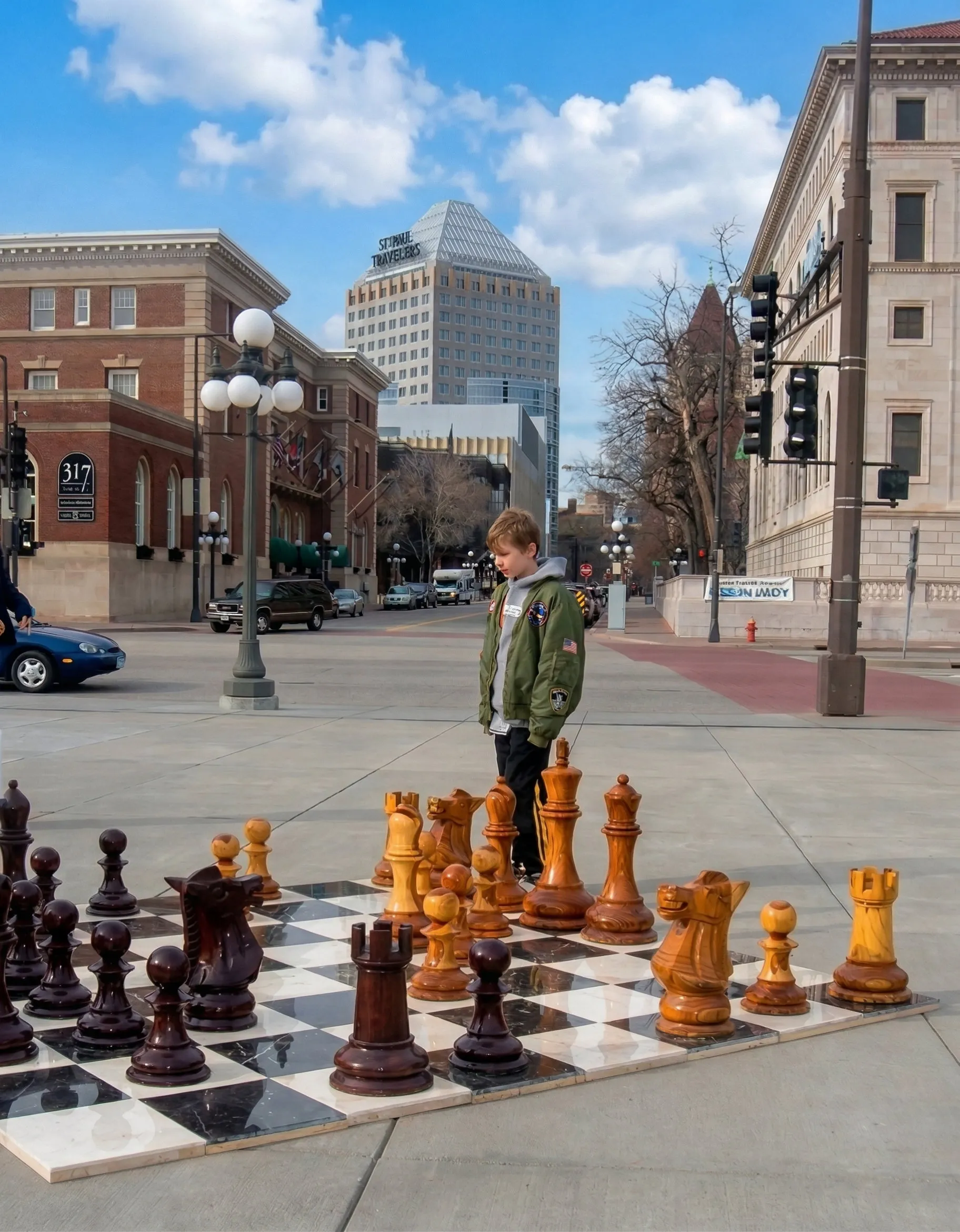 Modern Giant Chess Lifestyle #174