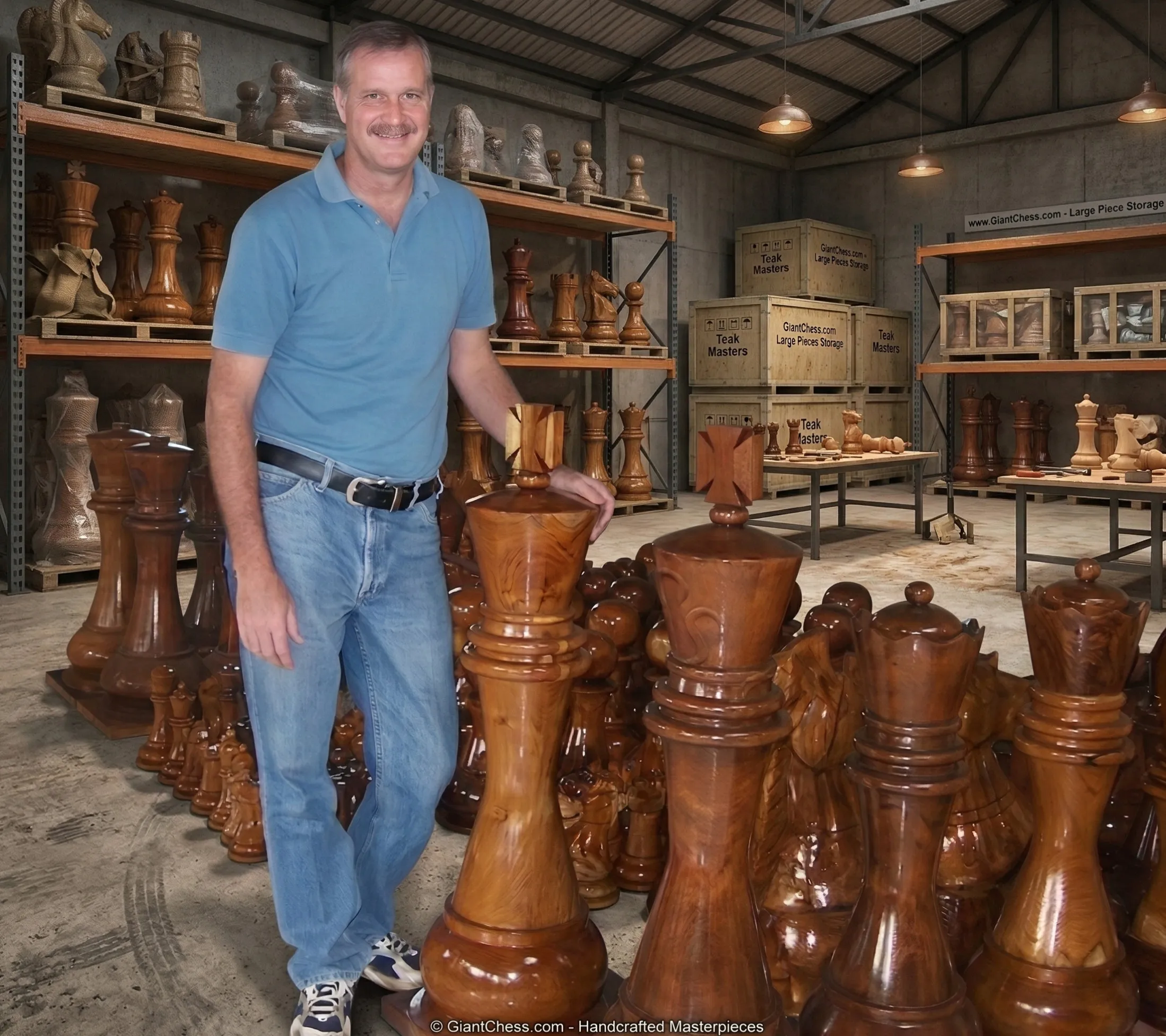 Luxury Outdoor Giant Chess Collection #175