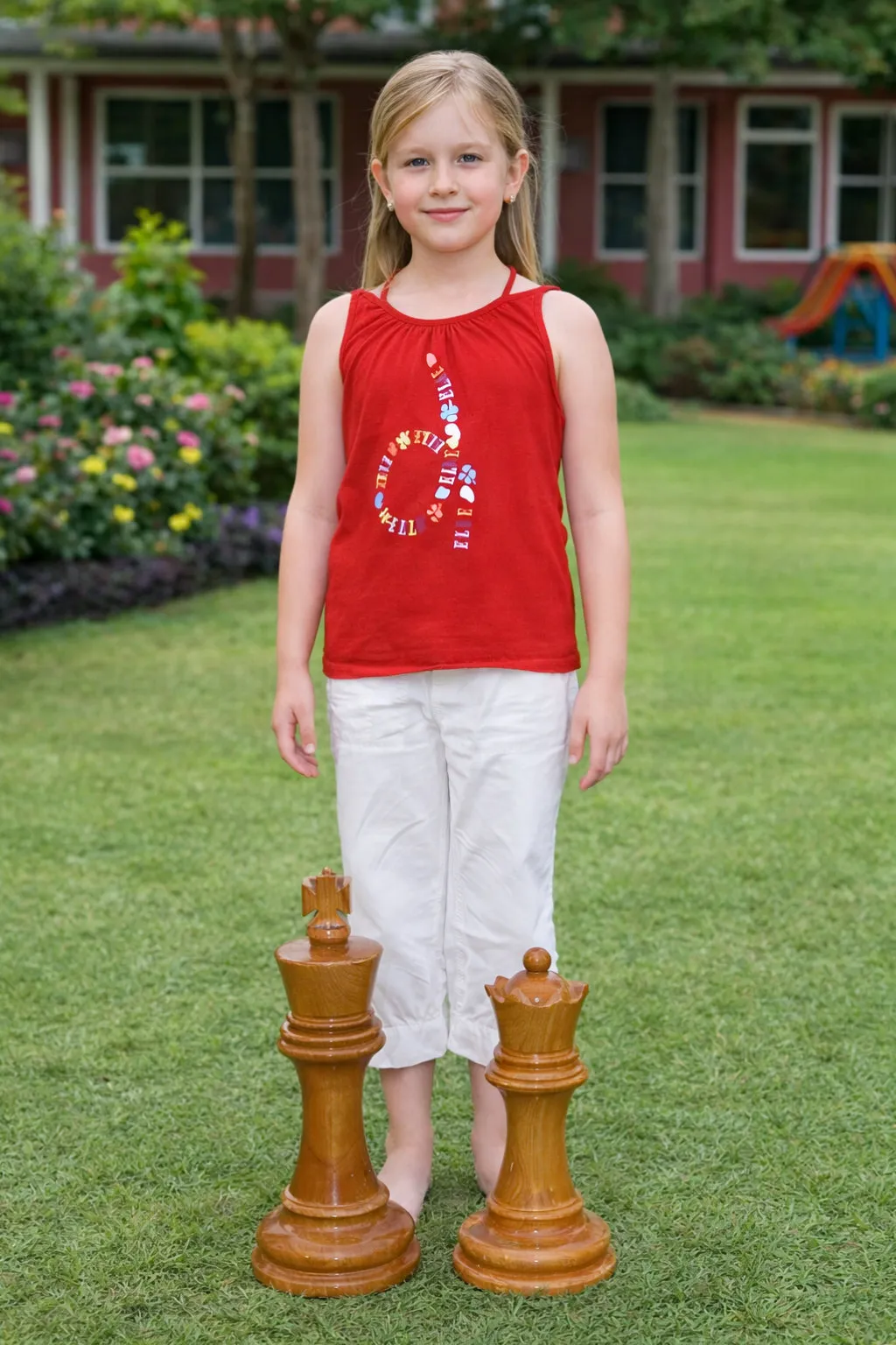 Elegant Garden Chess Experience #182