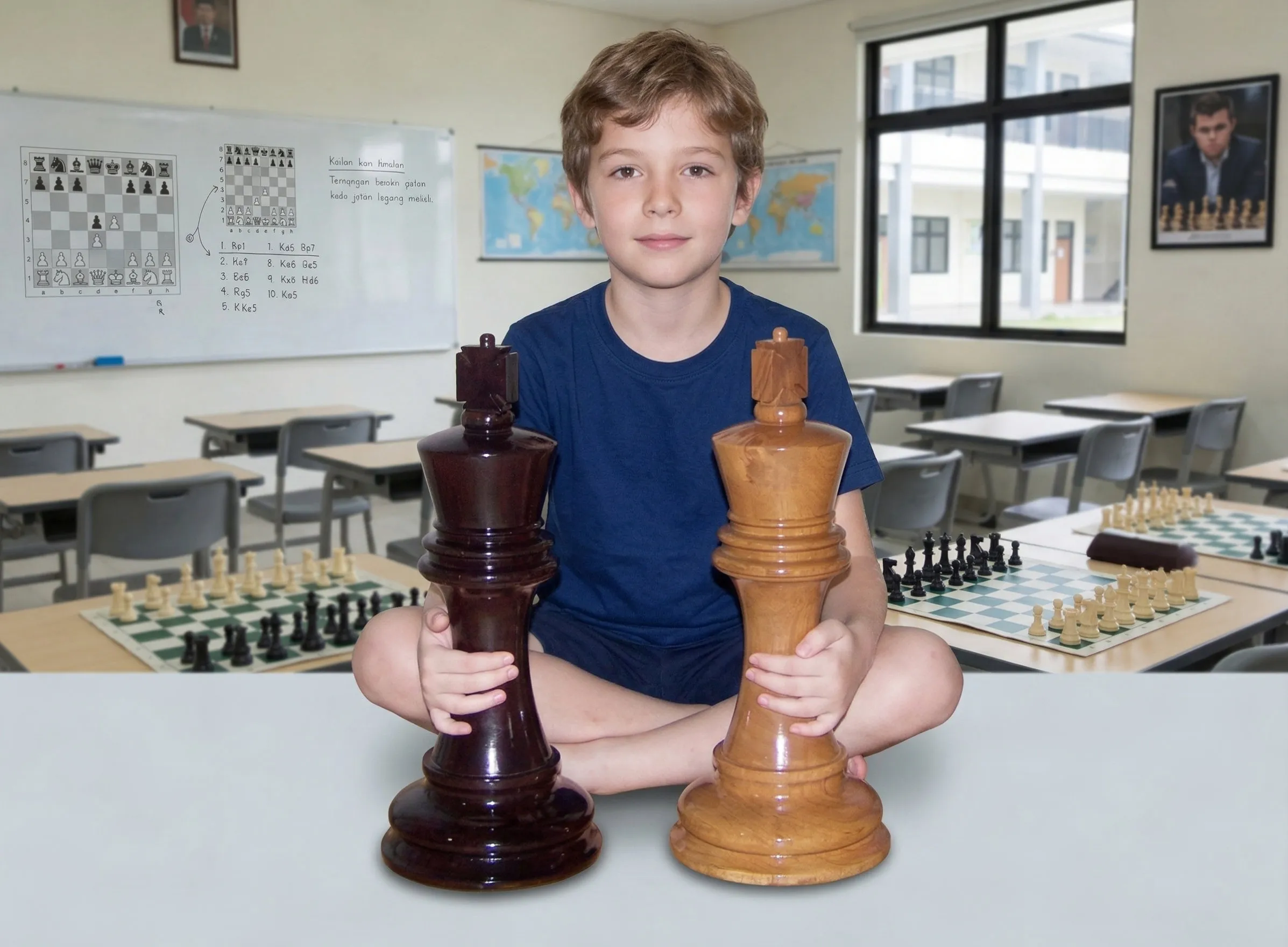 Elegant Garden Chess Experience #183