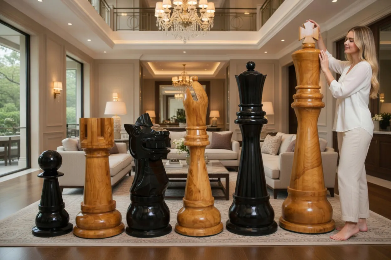 Luxury Outdoor Giant Chess Collection #189