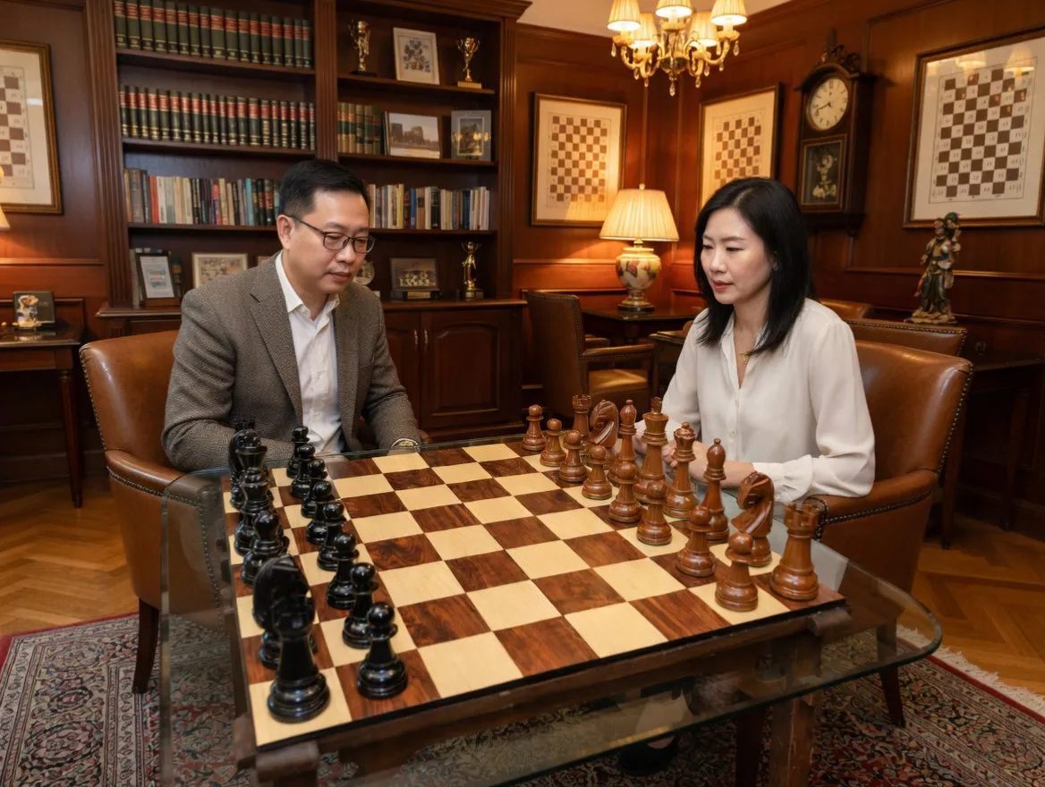 Modern Giant Chess Lifestyle #195