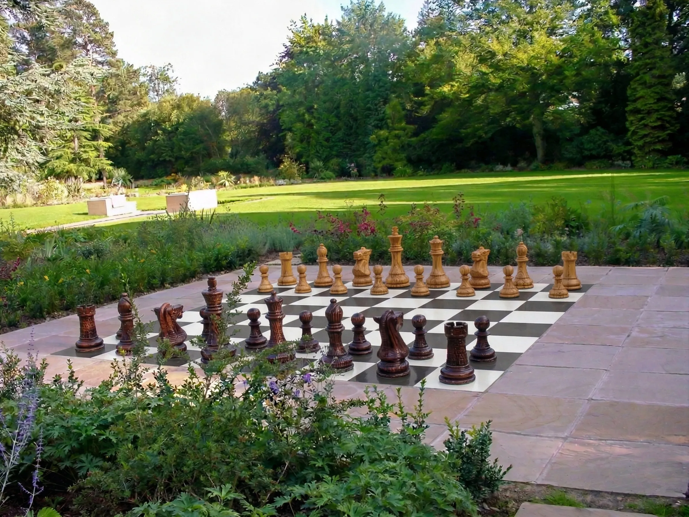 Modern Giant Chess Lifestyle #202