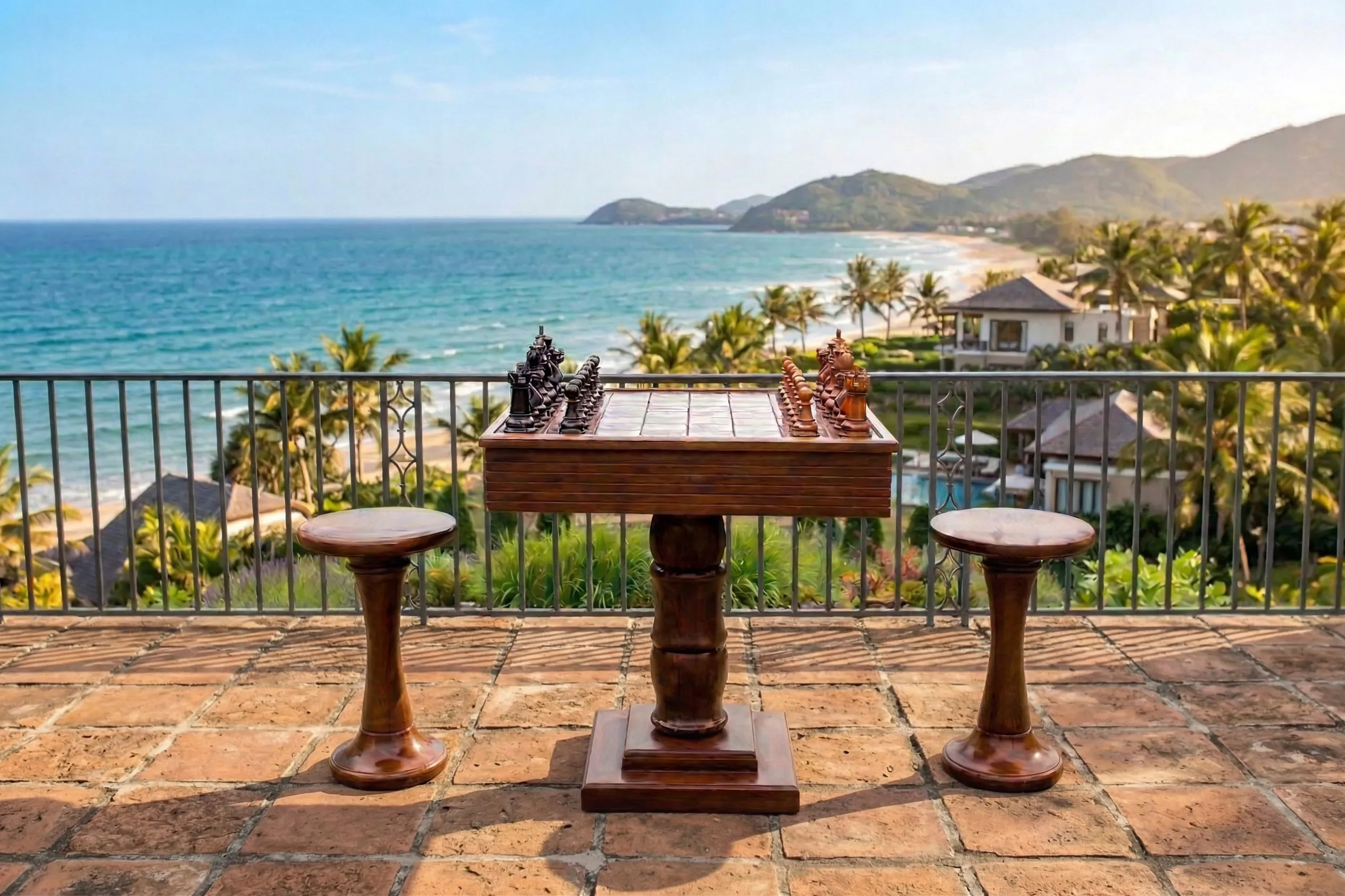Handcrafted Giant Chess Display #220