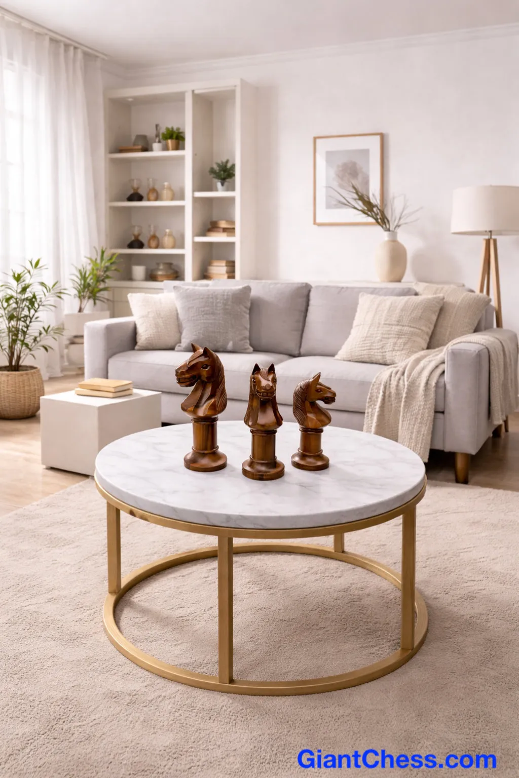 Premium Teak Giant Chess Set #223