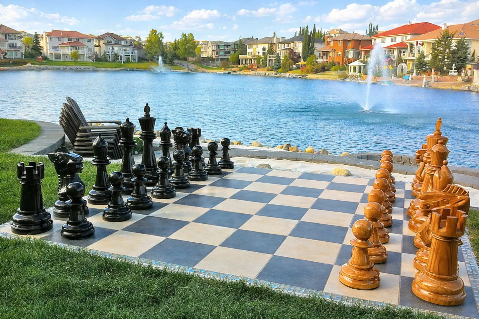 Modern Giant Chess Lifestyle #229