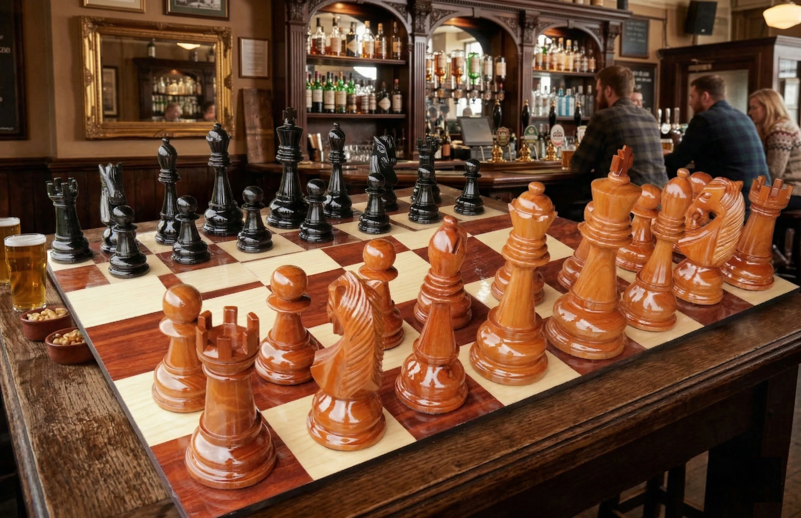 Decorative Giant Chess Installation #239