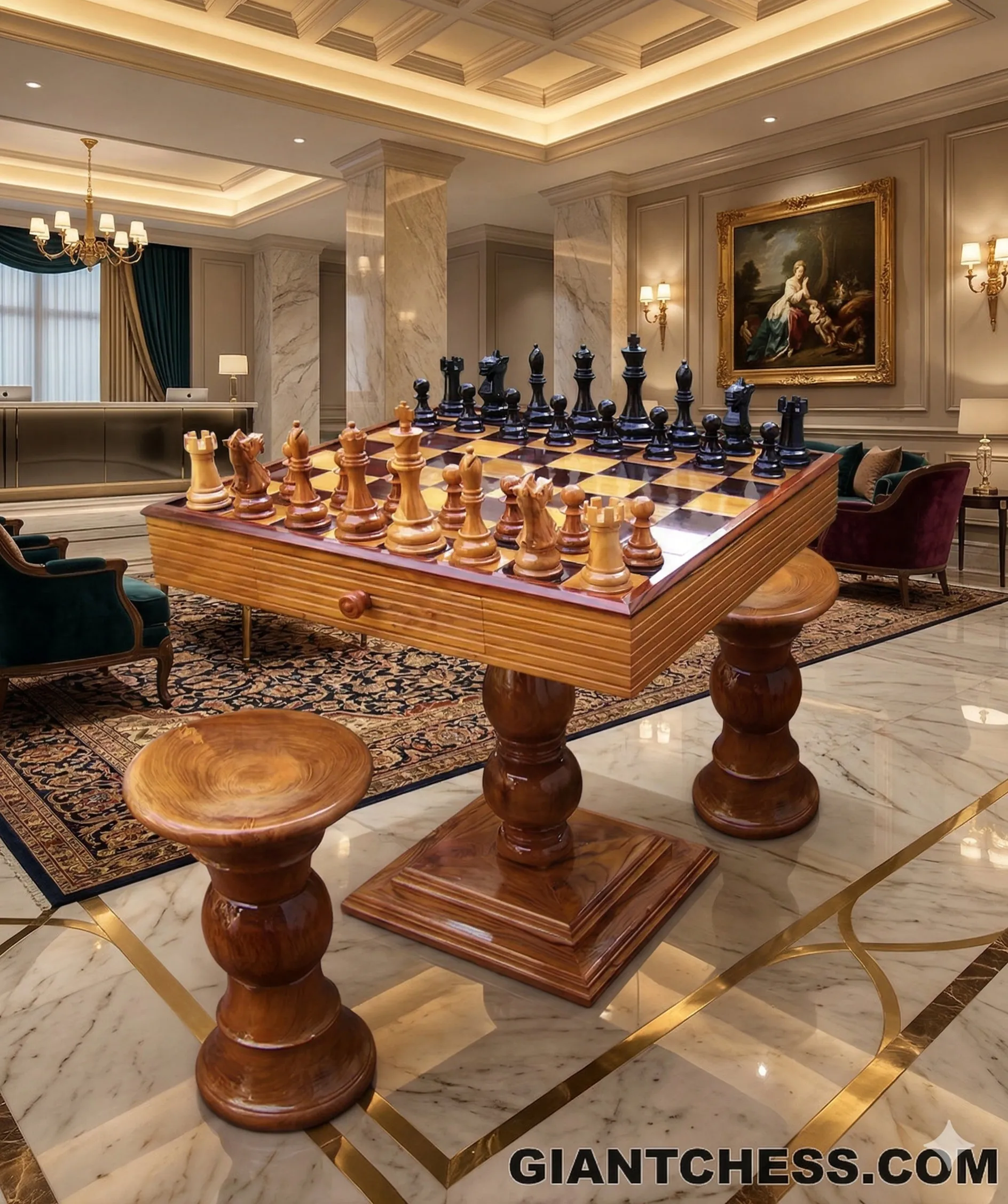 Luxury Outdoor Giant Chess Collection #240