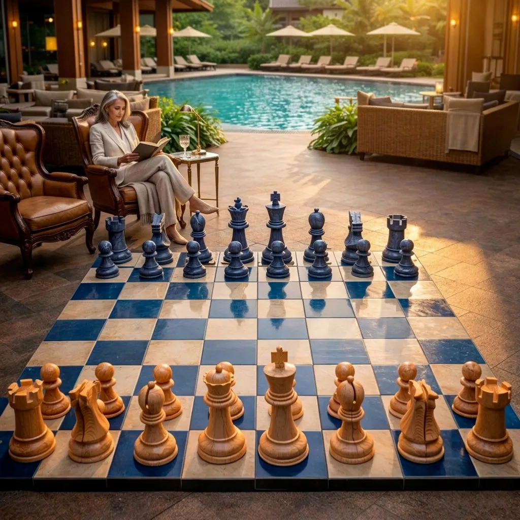 Modern Giant Chess Lifestyle #241