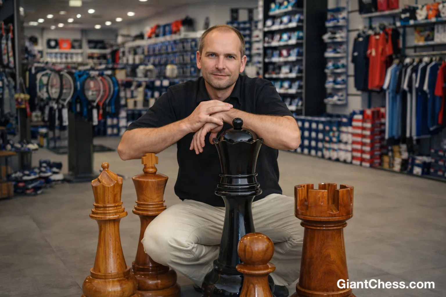 Elegant Garden Chess Experience #243