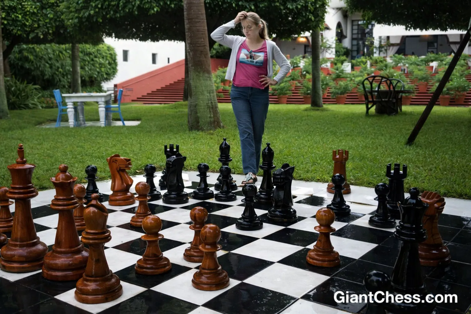 Modern Giant Chess Lifestyle #246