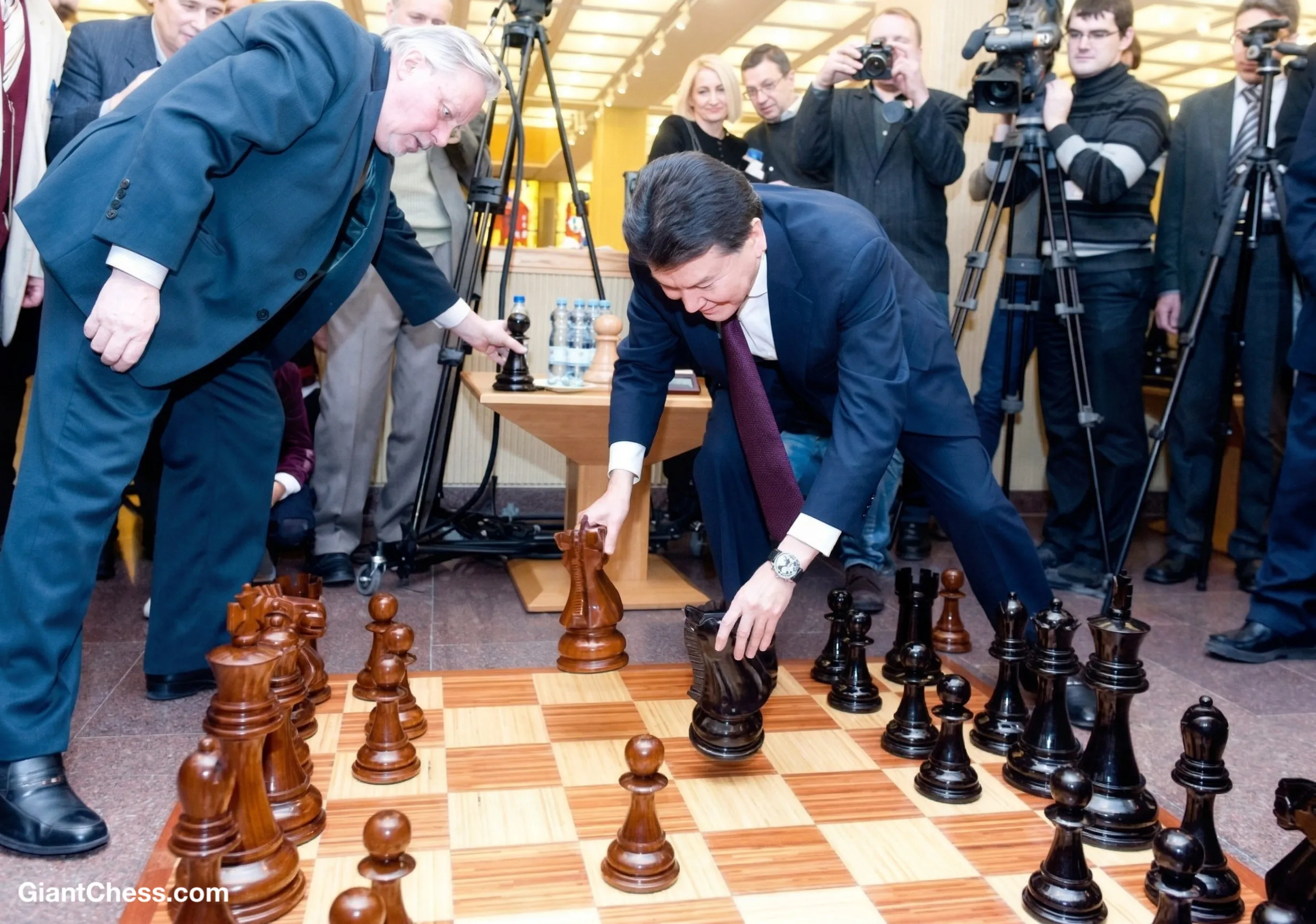 Elegant Garden Chess Experience #256