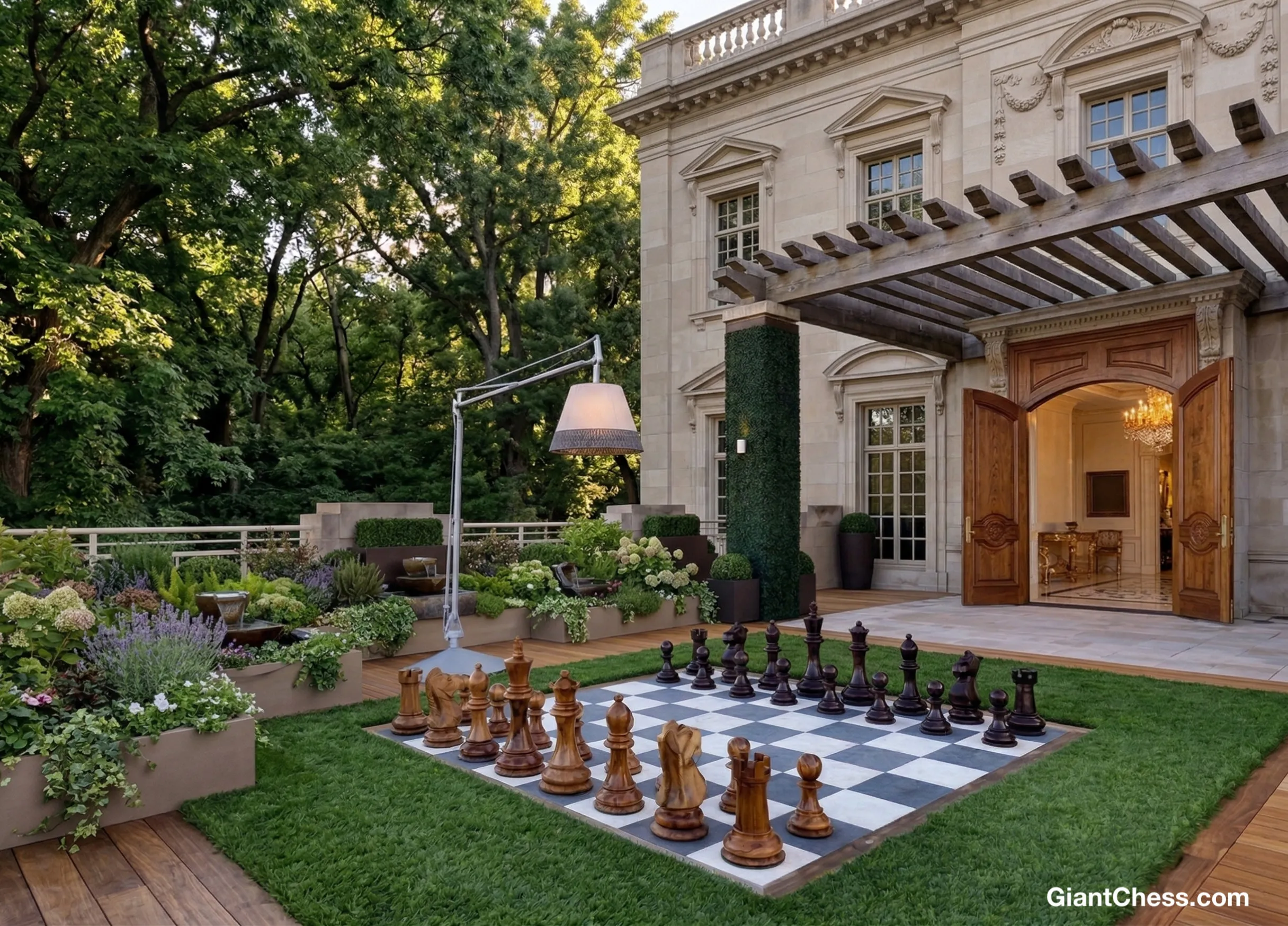 Modern Giant Chess Lifestyle #258