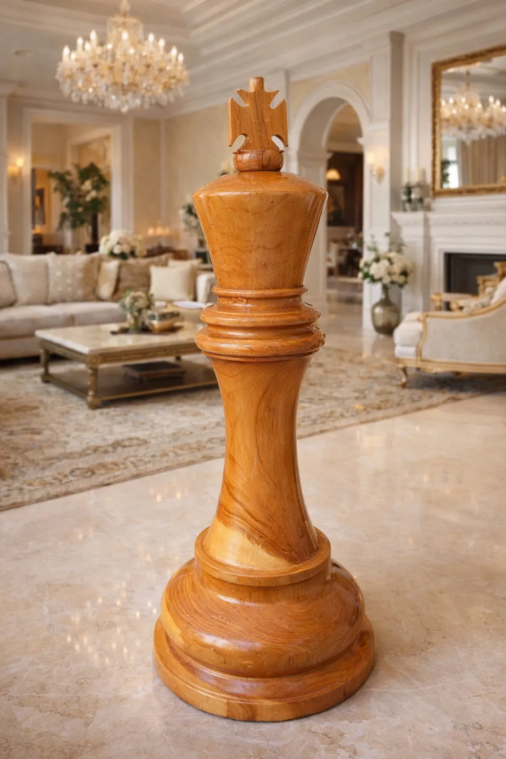 Elegant Garden Chess Experience #265