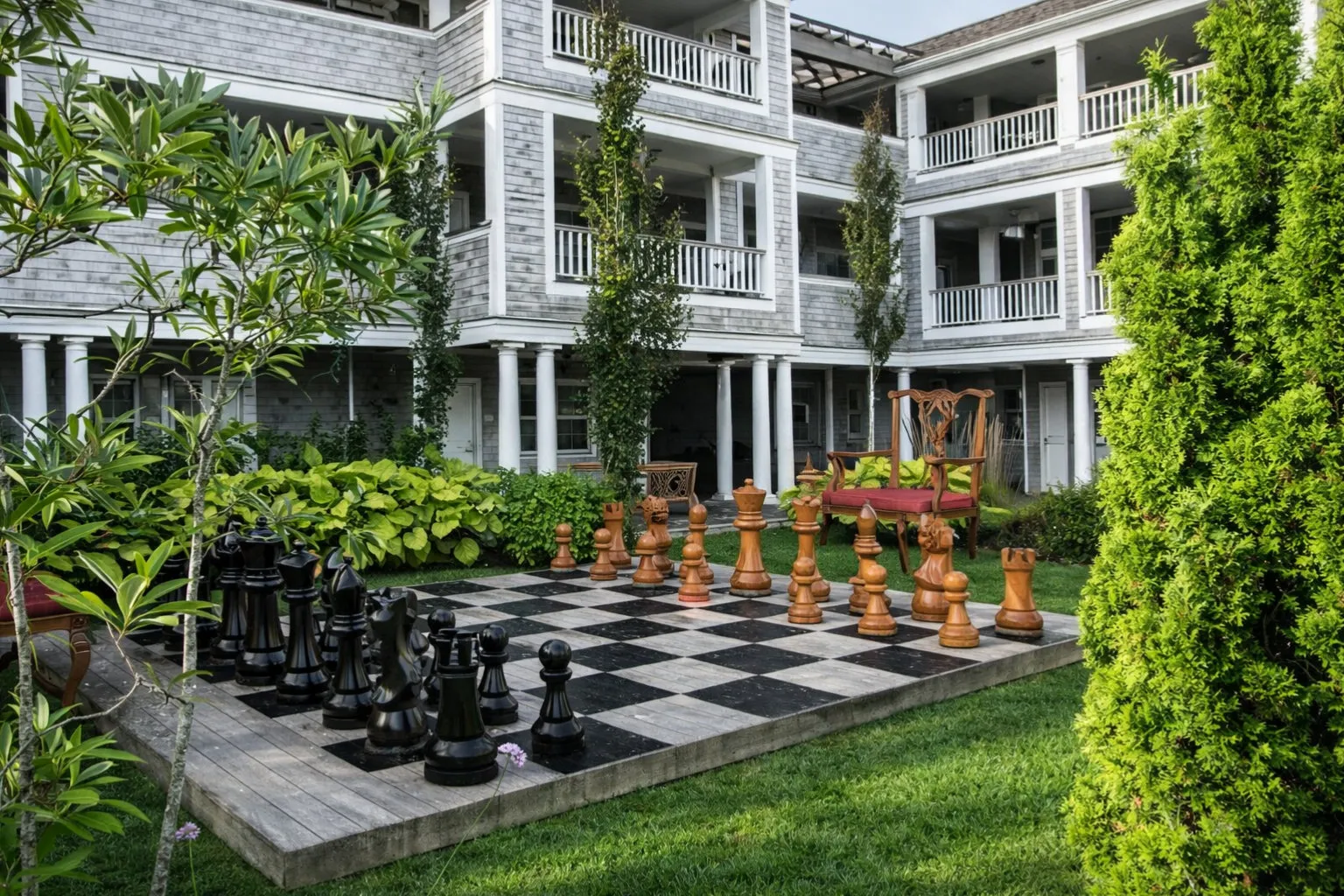 Decorative Giant Chess Installation #273