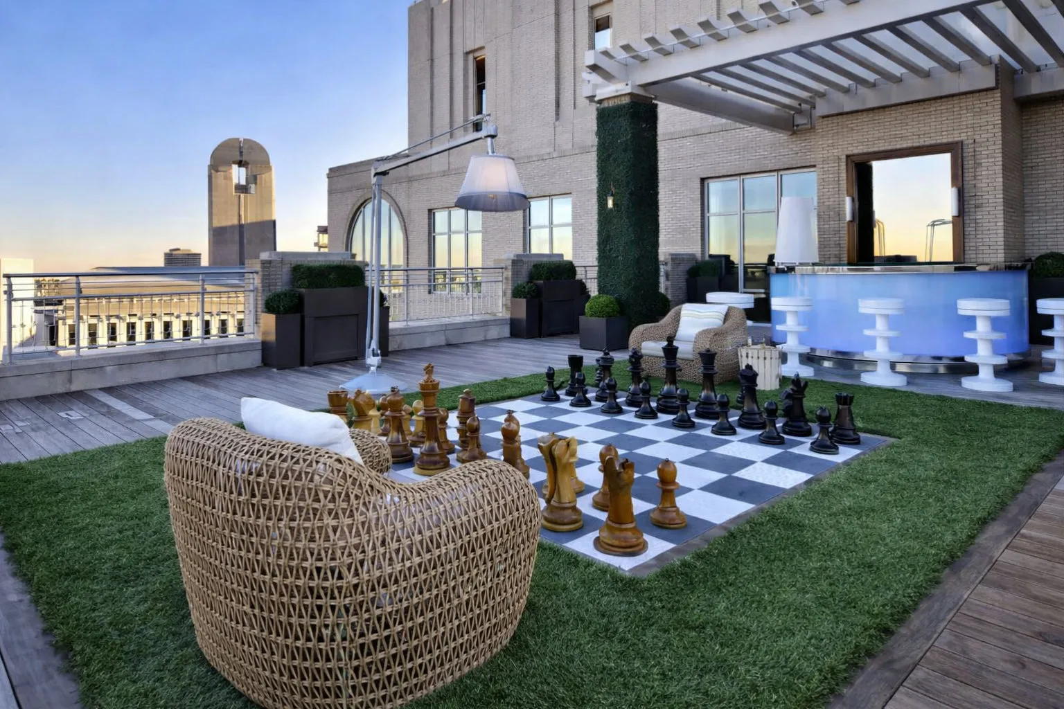 Premium Teak Giant Chess Set #275