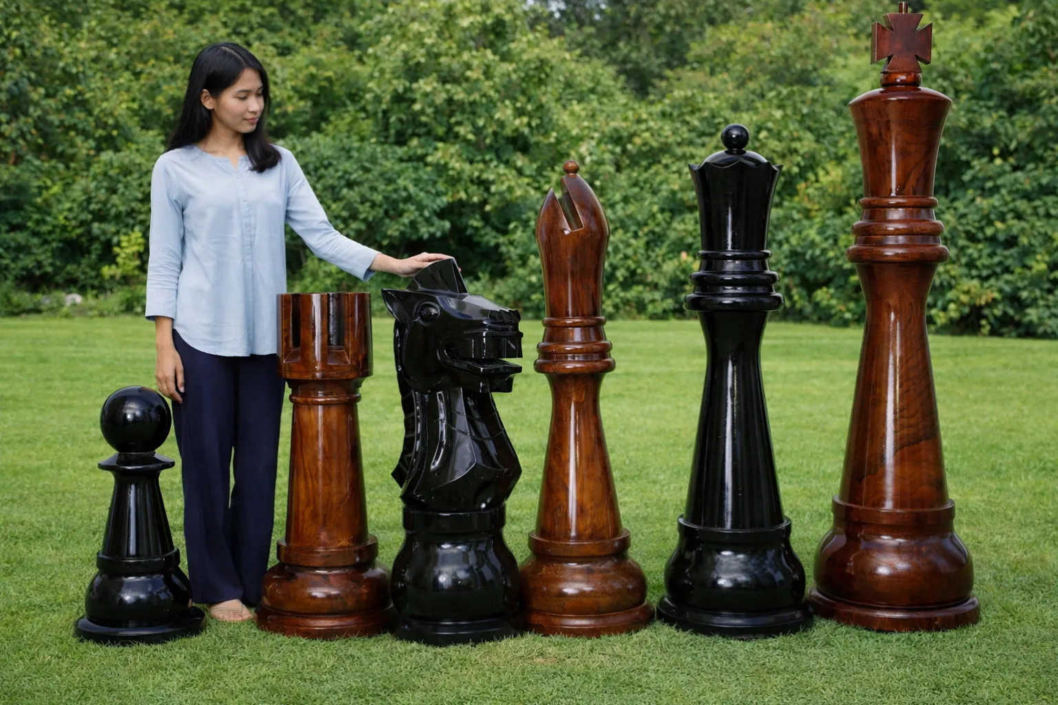 Decorative Giant Chess Installation #286