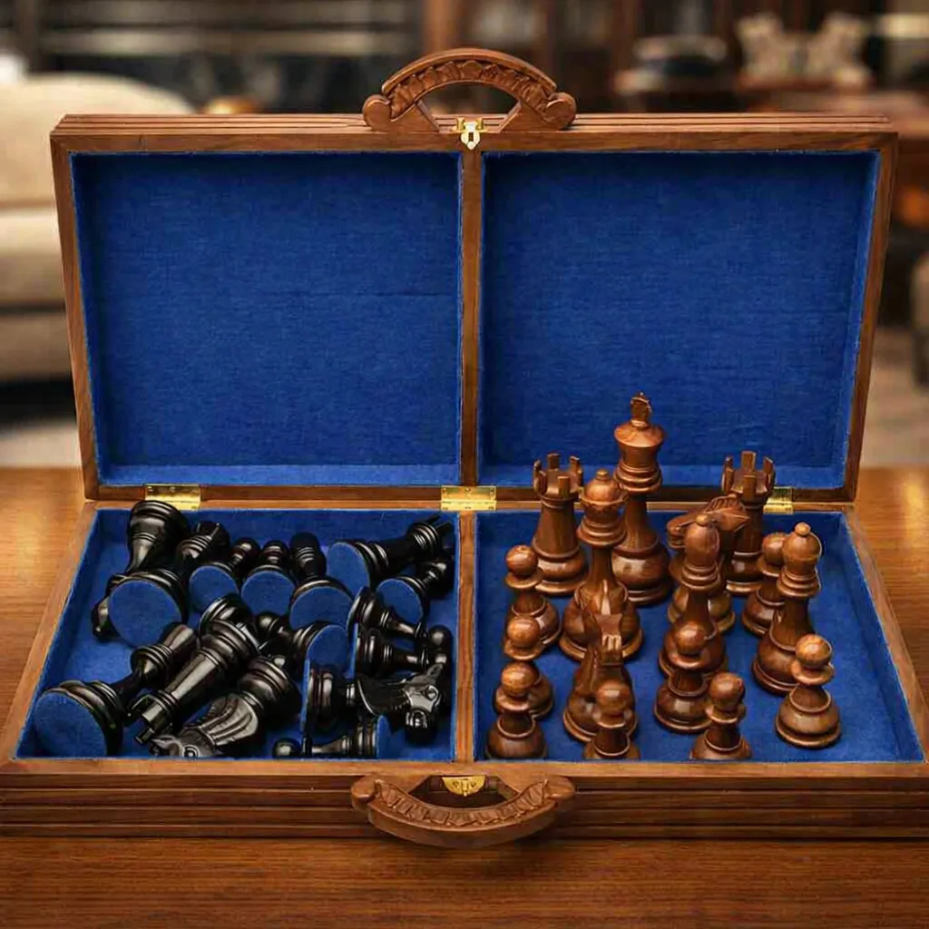 Premium Teak Giant Chess Set #295