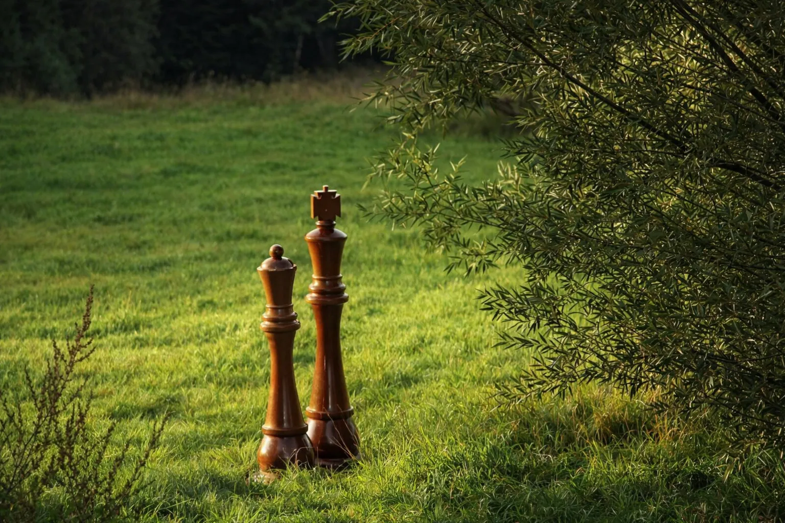 Premium Teak Giant Chess Set #303